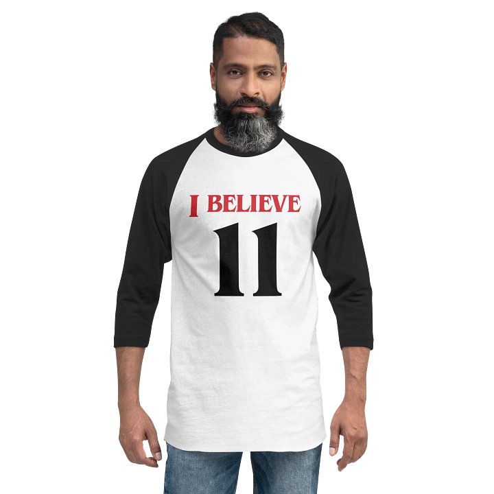 ST I Believe - Unisex Jersey Raglan Tee product image (7)