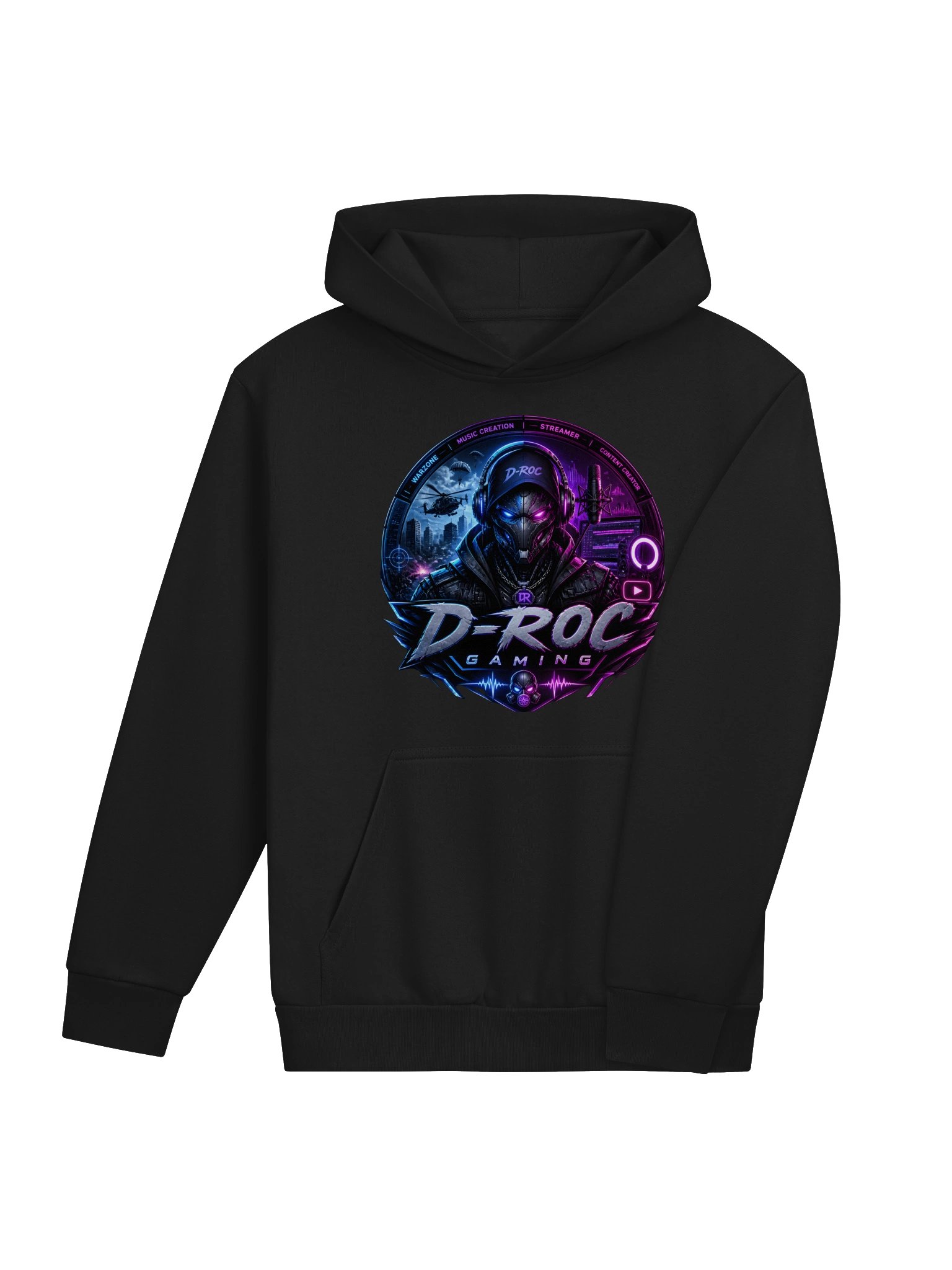 D-ROC Neon Gaming Hoodie product image (4)