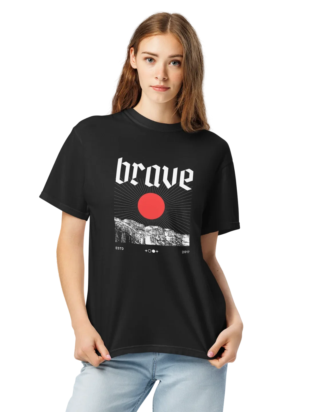 Brave Sunrise Mountain Tee product image (2)