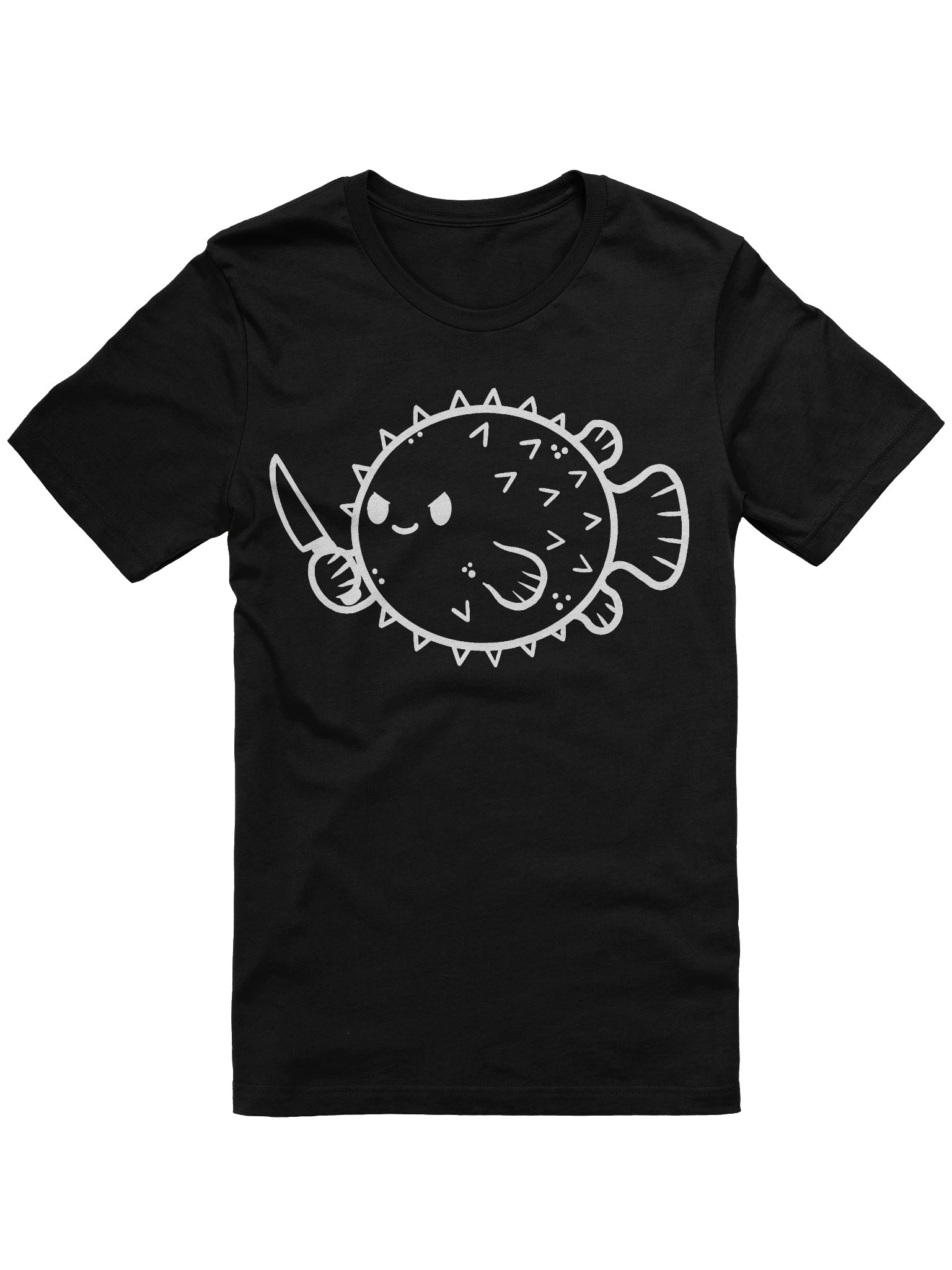 Mischievous Pufferfish Tee product image (1)