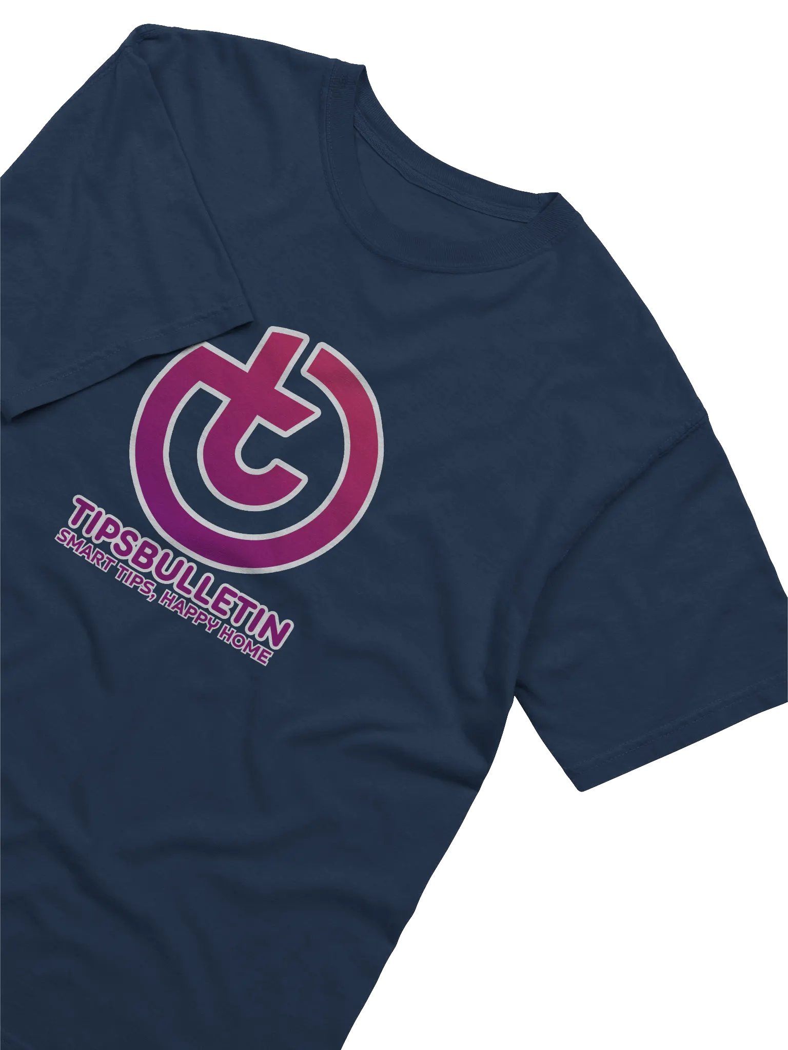 Tipsbulletin - Smart Tips, Happy Home - Logo Full - Dark Colors Classic T-Shirt product image (5)