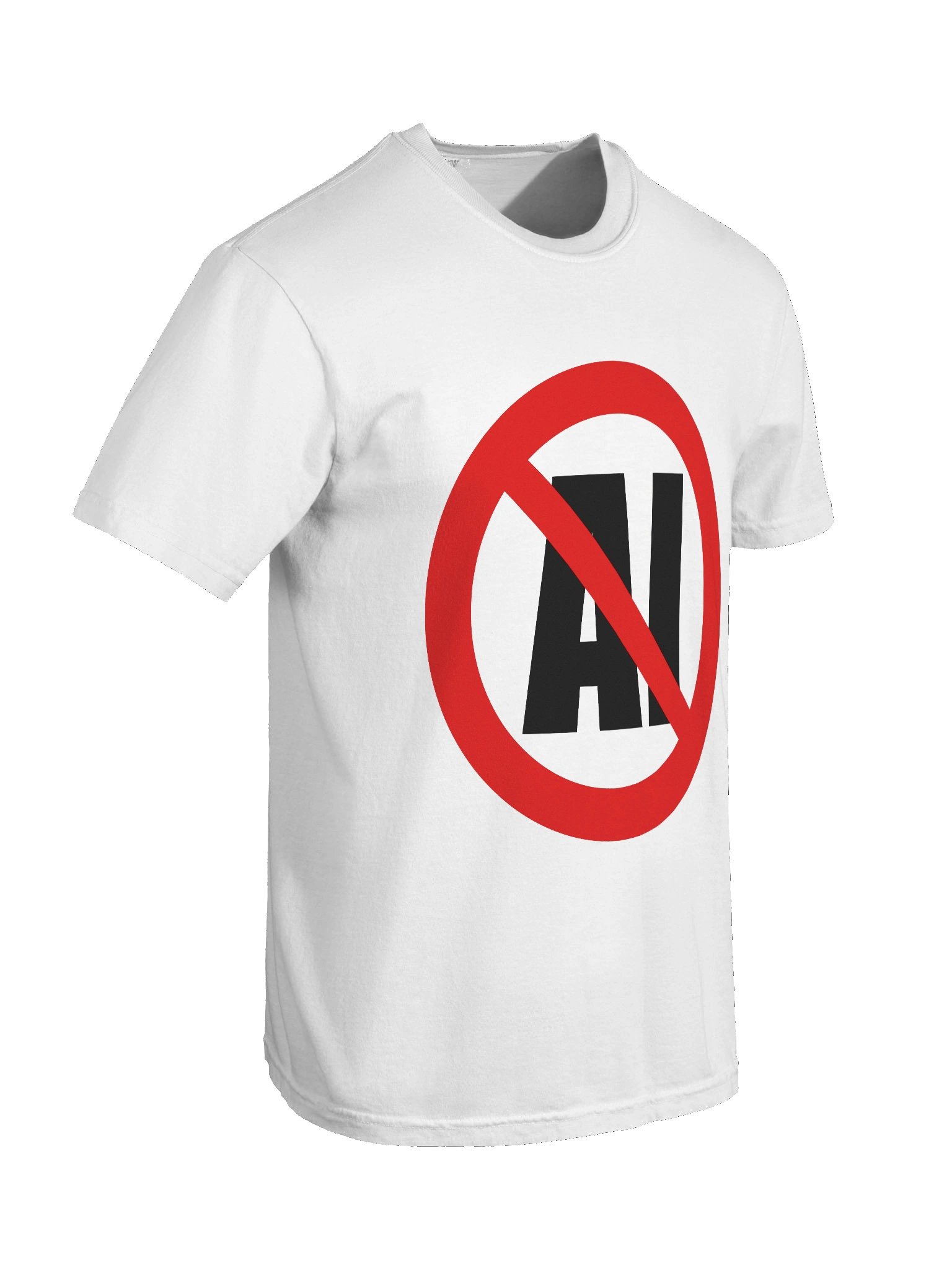 No AI T-Shirt (light) product image (6)