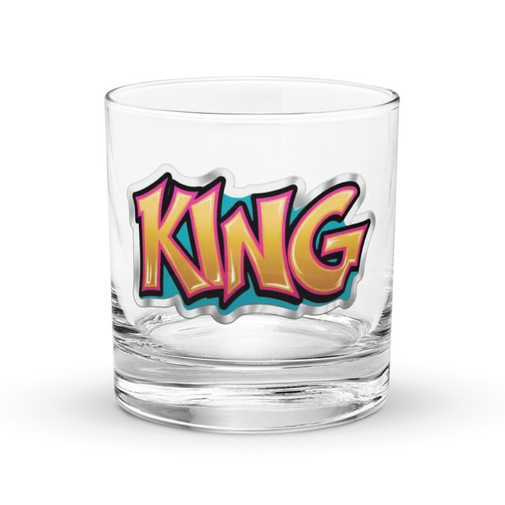Regal Graffiti Rocks Glass product image (1)