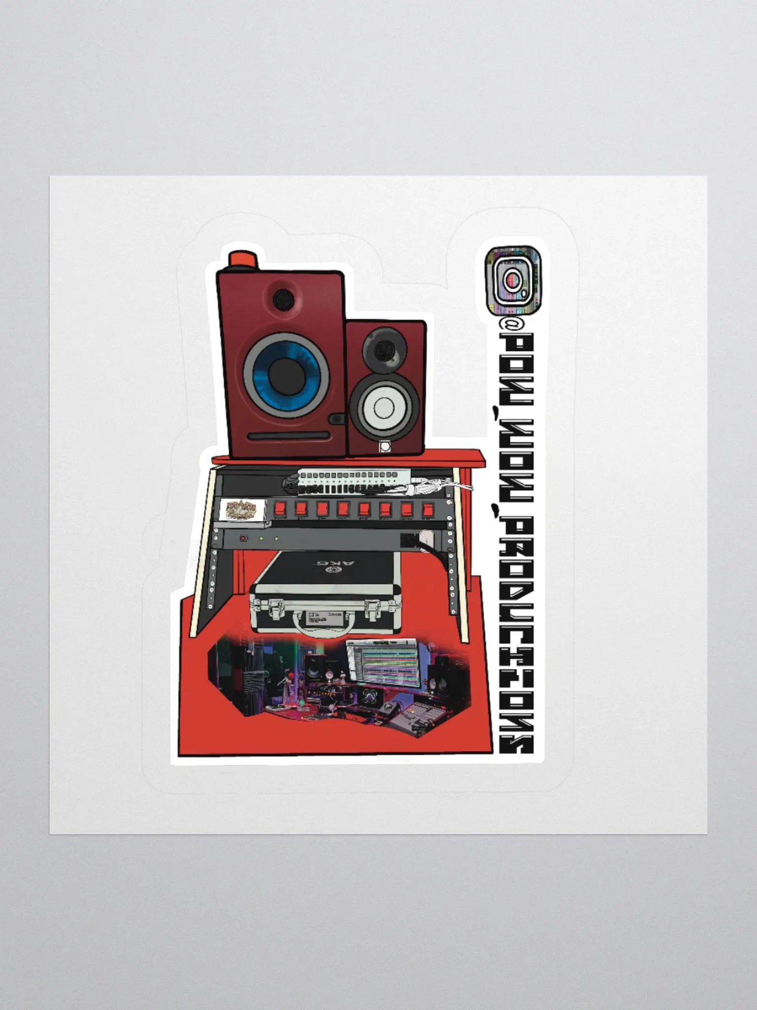 PowWow Studio Sticker #2 product image (1)