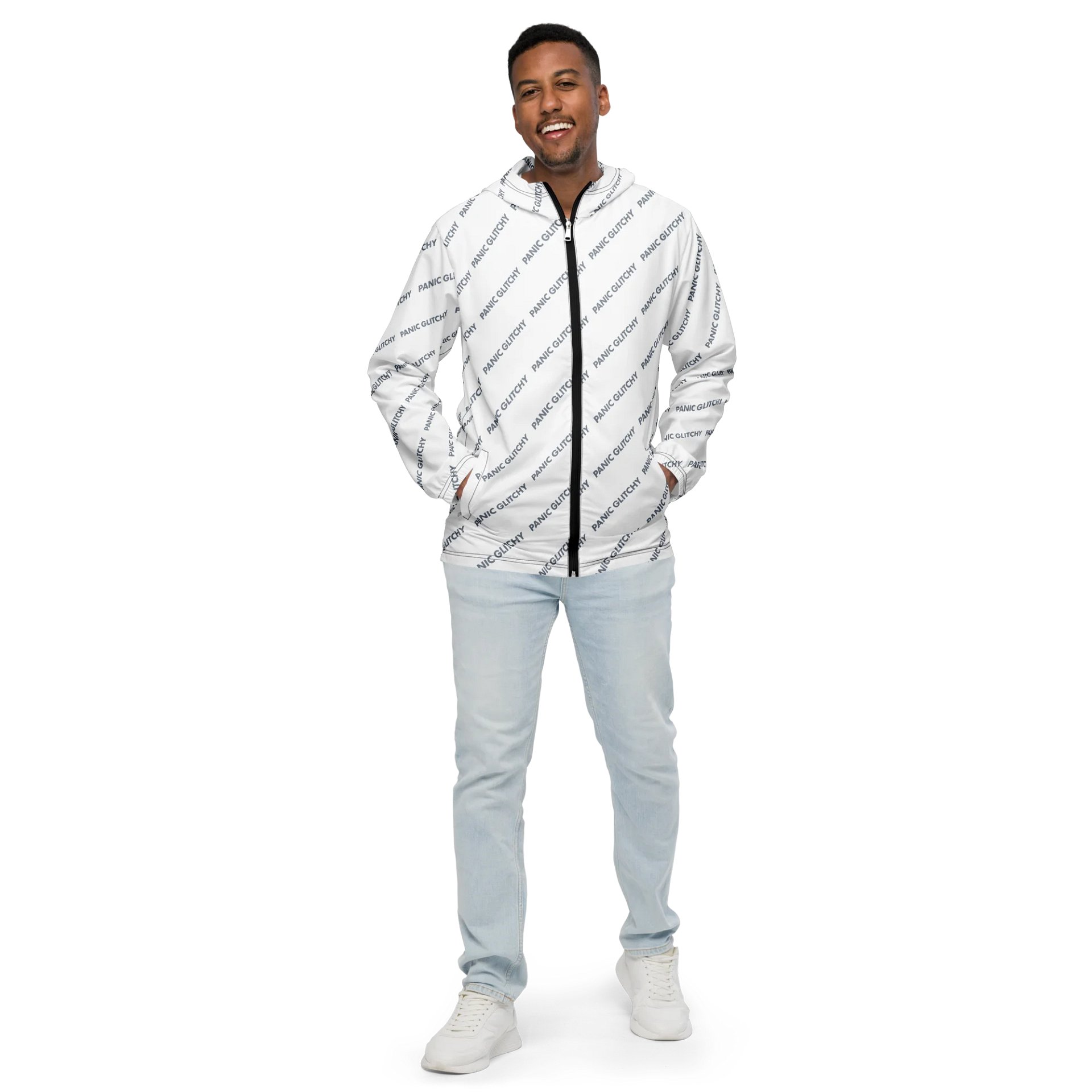 Just Panic/Just Glitchy windbreaker product image (2)