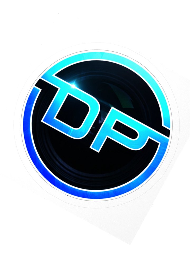 Dust Productions 3" x 3" sticker product image (2)