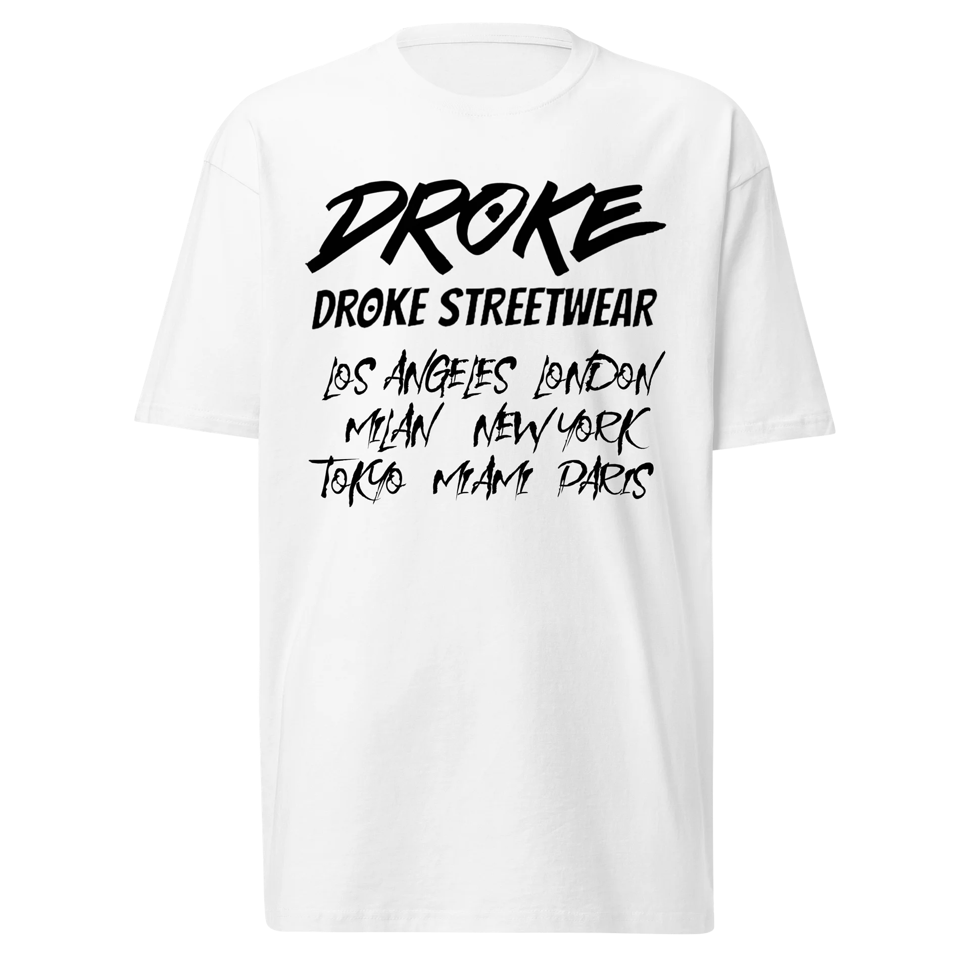 DROKE - D-DS Worldwide Black Logo T-shirt product image (1)