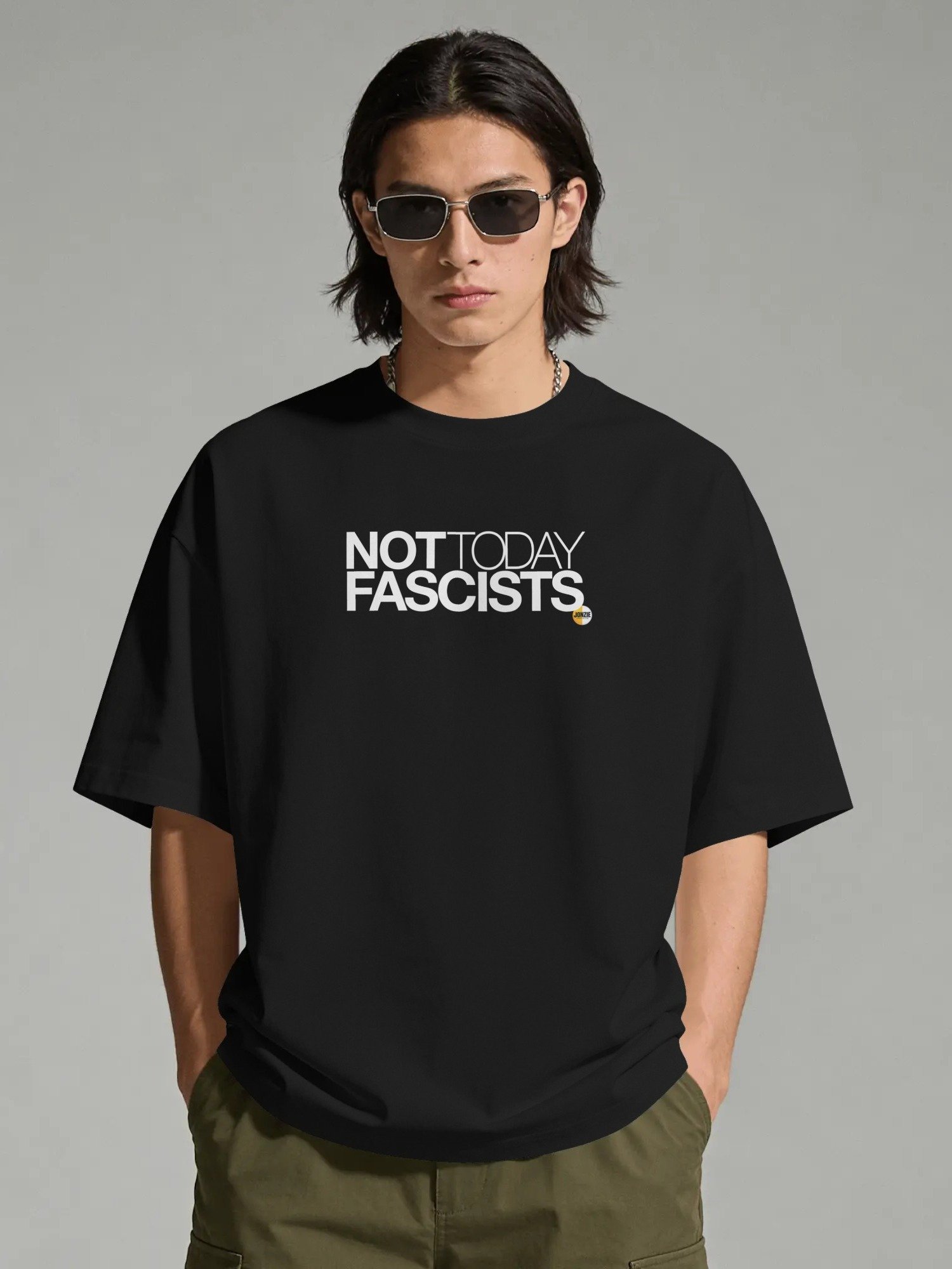 NOT TODAY FASCISTS T-Shirt product image (7)