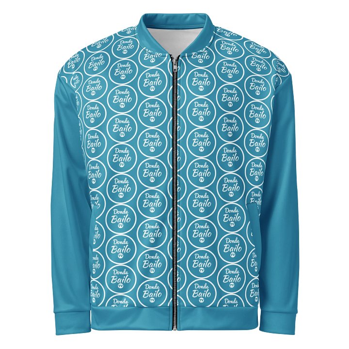 I Love Salsa - Chamarra Bomber Azul All-Over Print Blue product image (2)