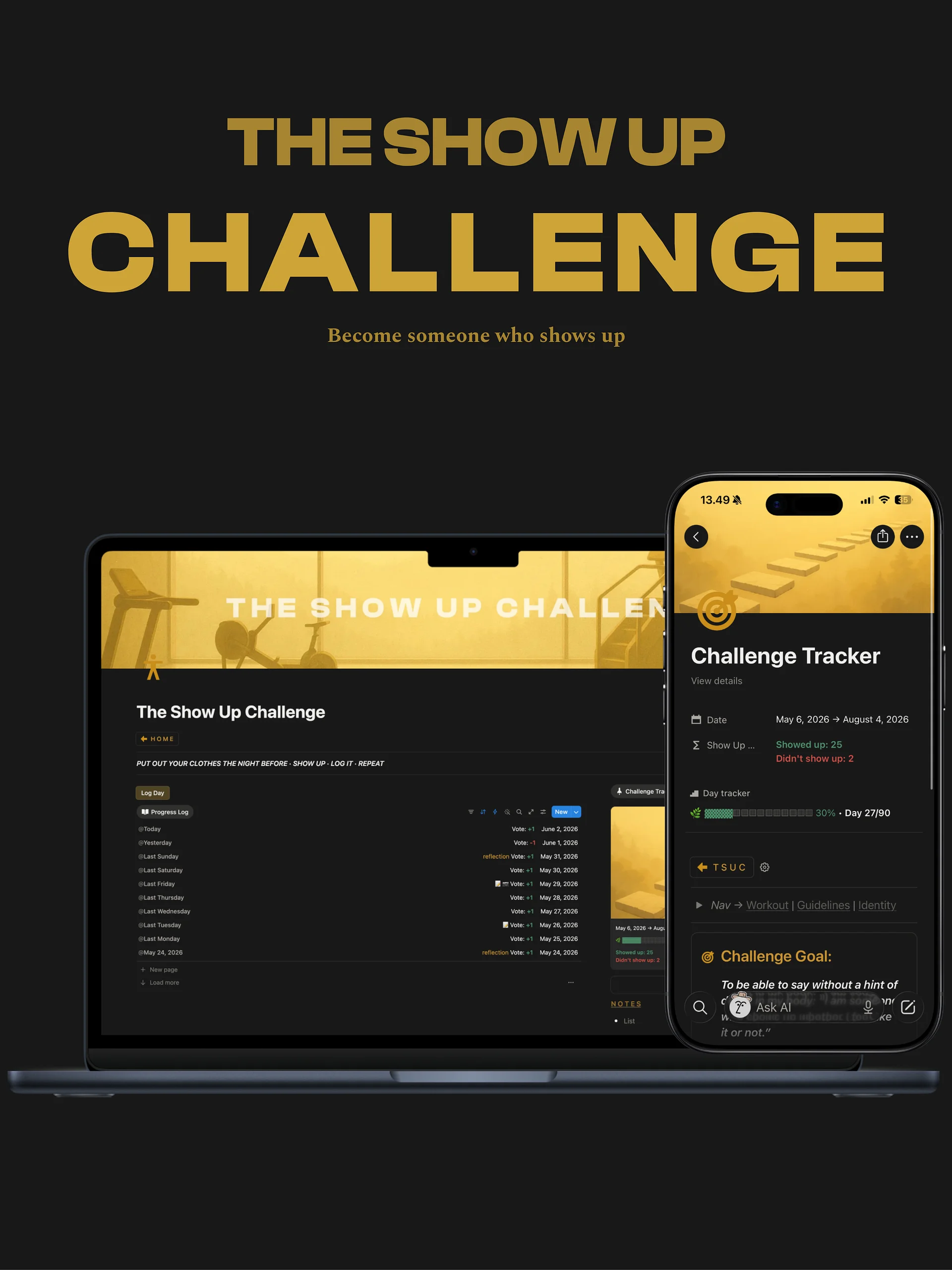The Show Up Challenge — Free product image (6)
