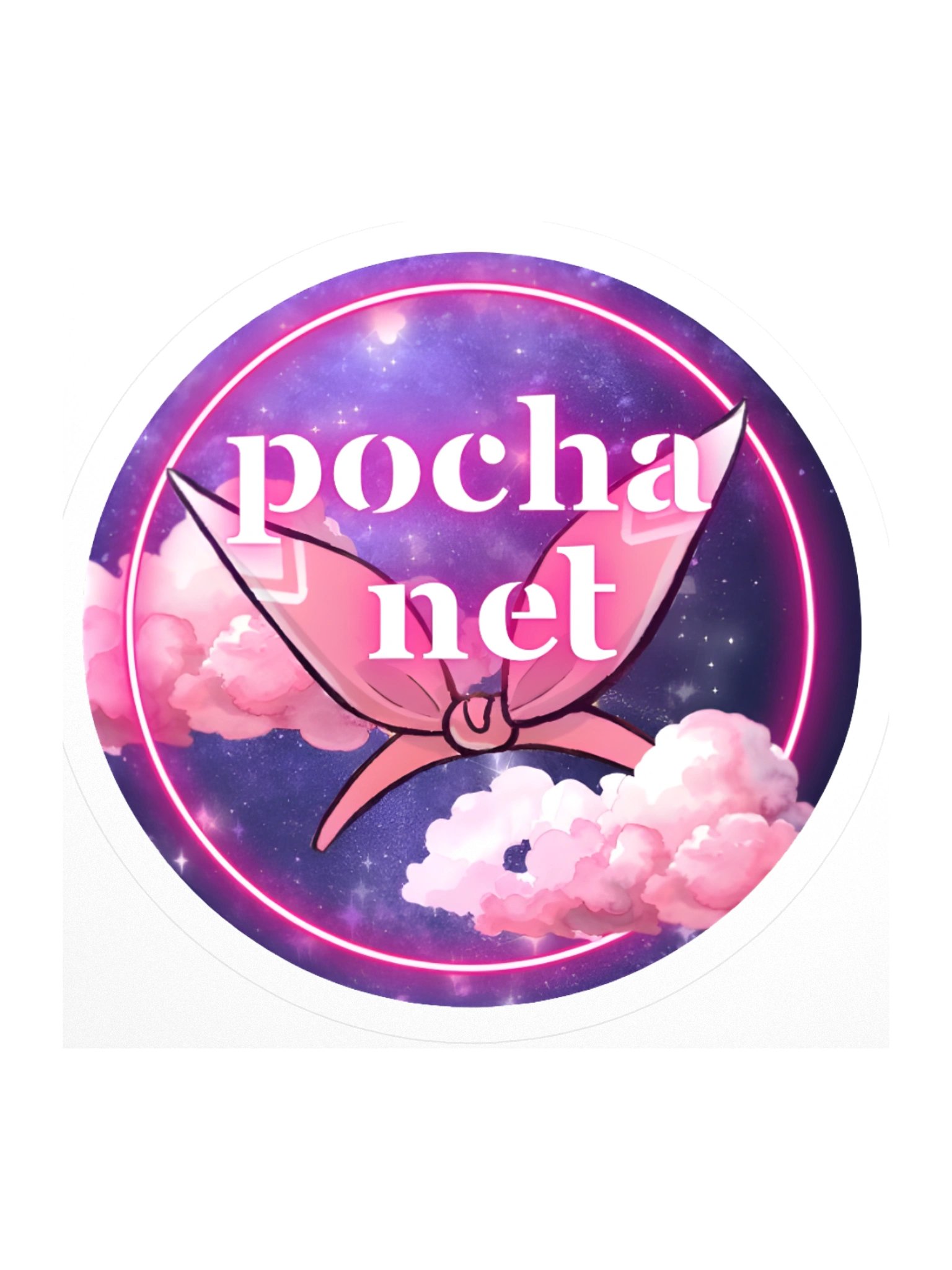 Pocha Logo Sticker product image (1)