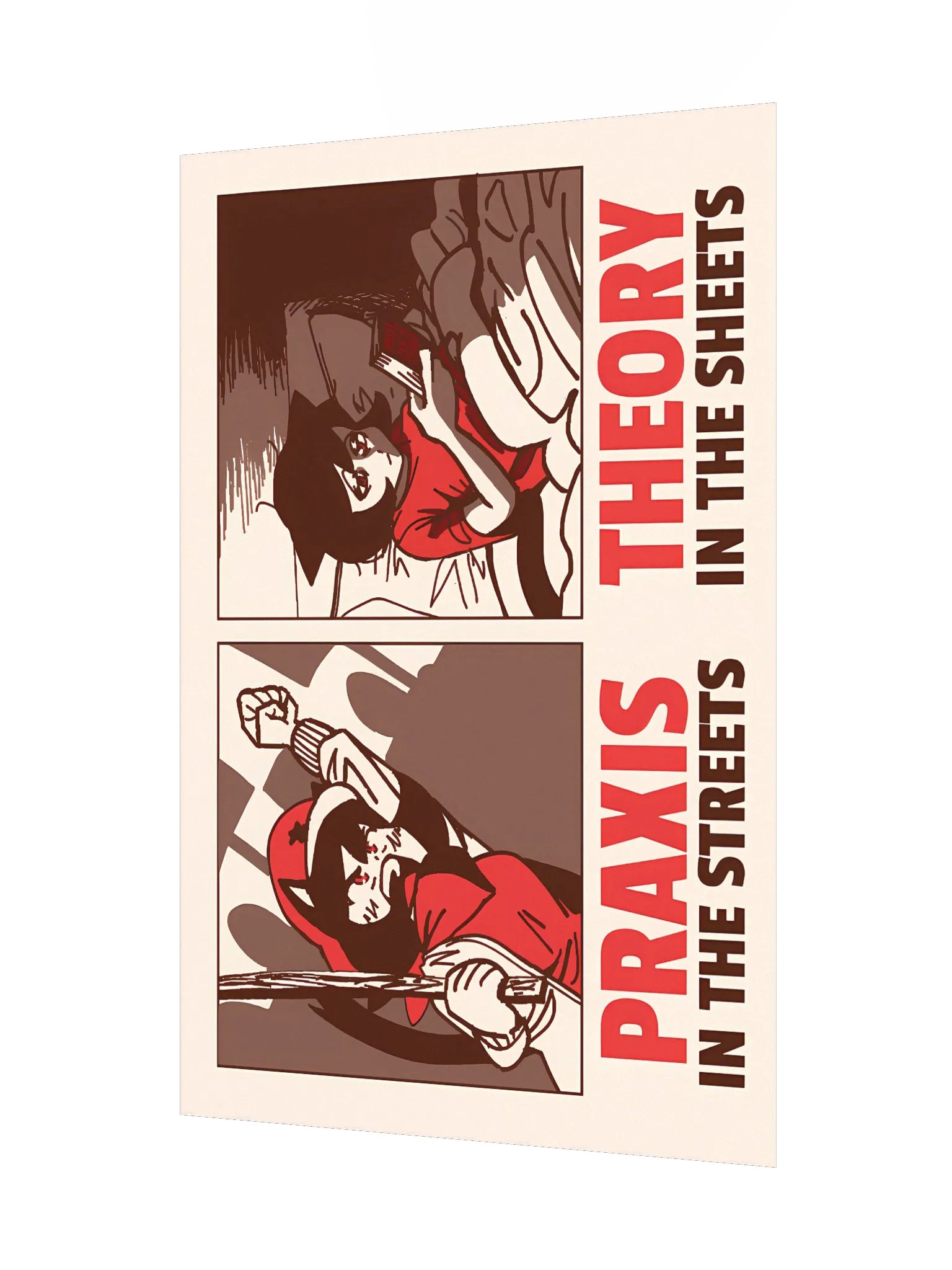 Alunya - “Praxis In The Streets, Theory In The Sheets” Poster product image (7)