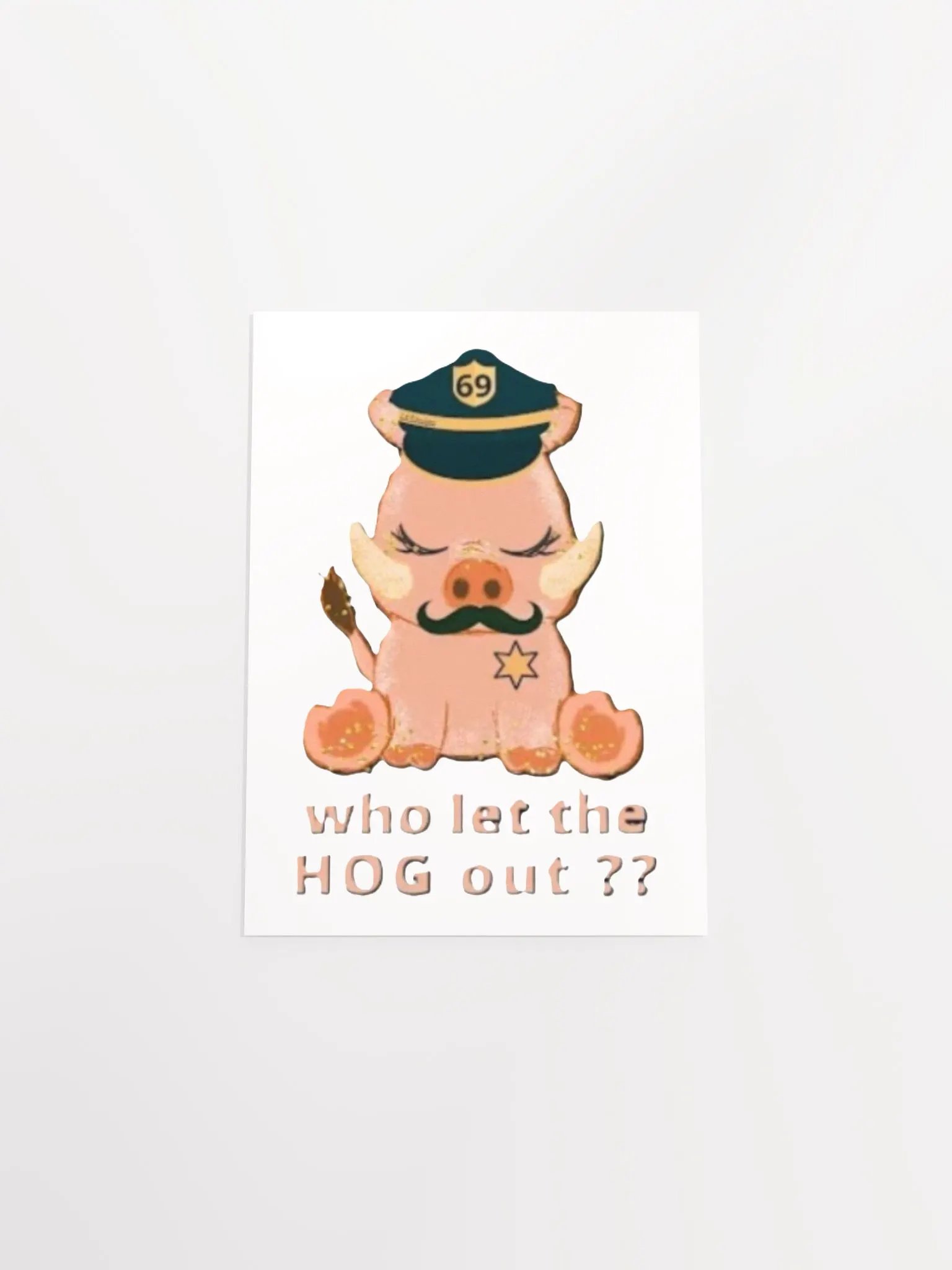 WHO LET THE HOG OUT?? product image (19)