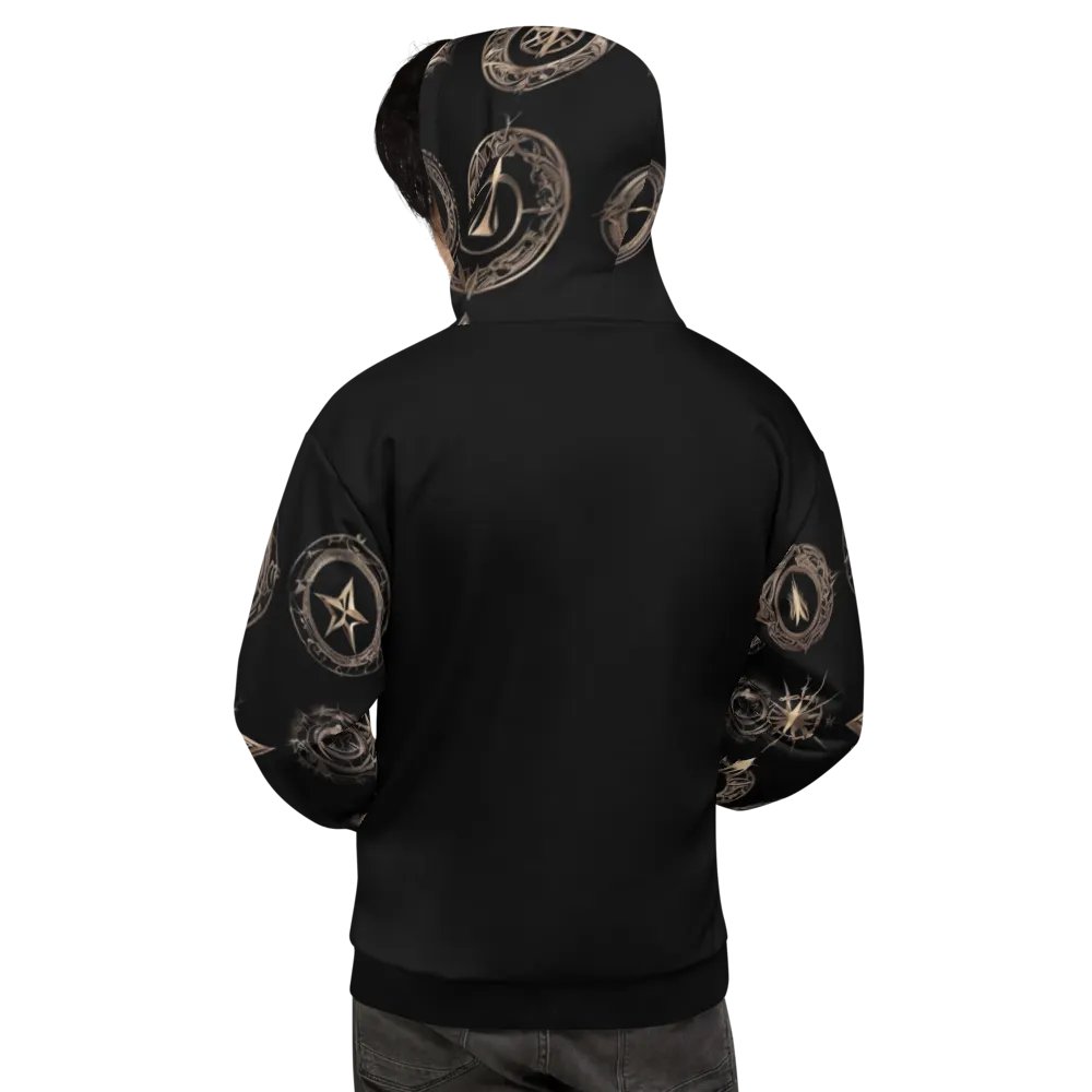 Black & Gold Symbology Hoodie product image (1)