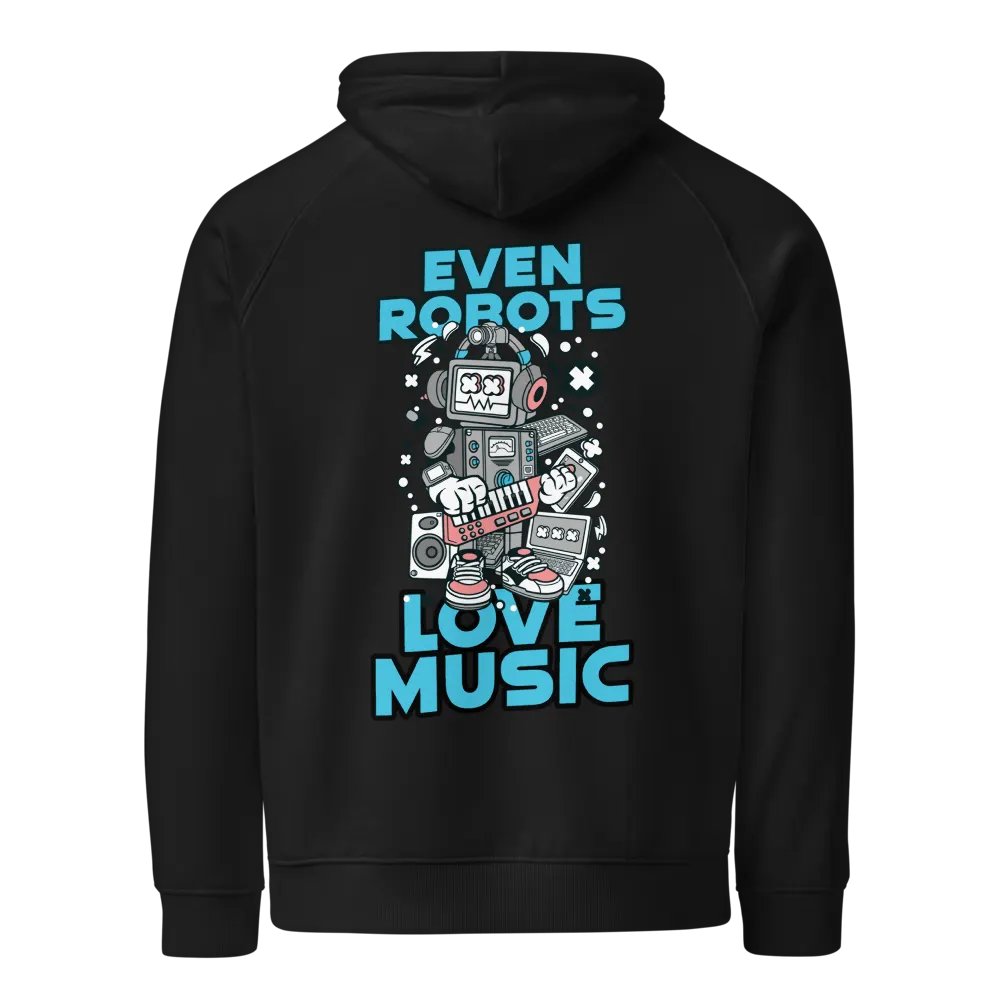 Barber Bot Raglan Hoodie product image (2)
