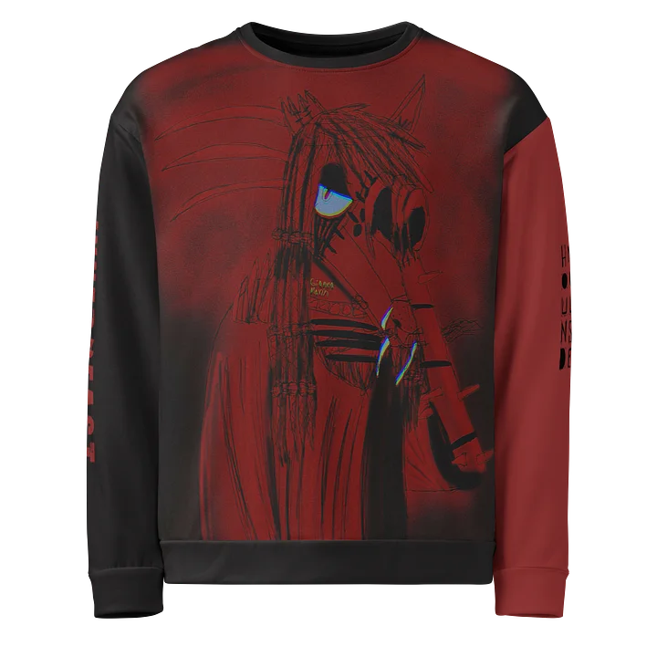 Inner Beast All-Over Print Unisex Sweatshirt by Houndmouse Art product image (1)