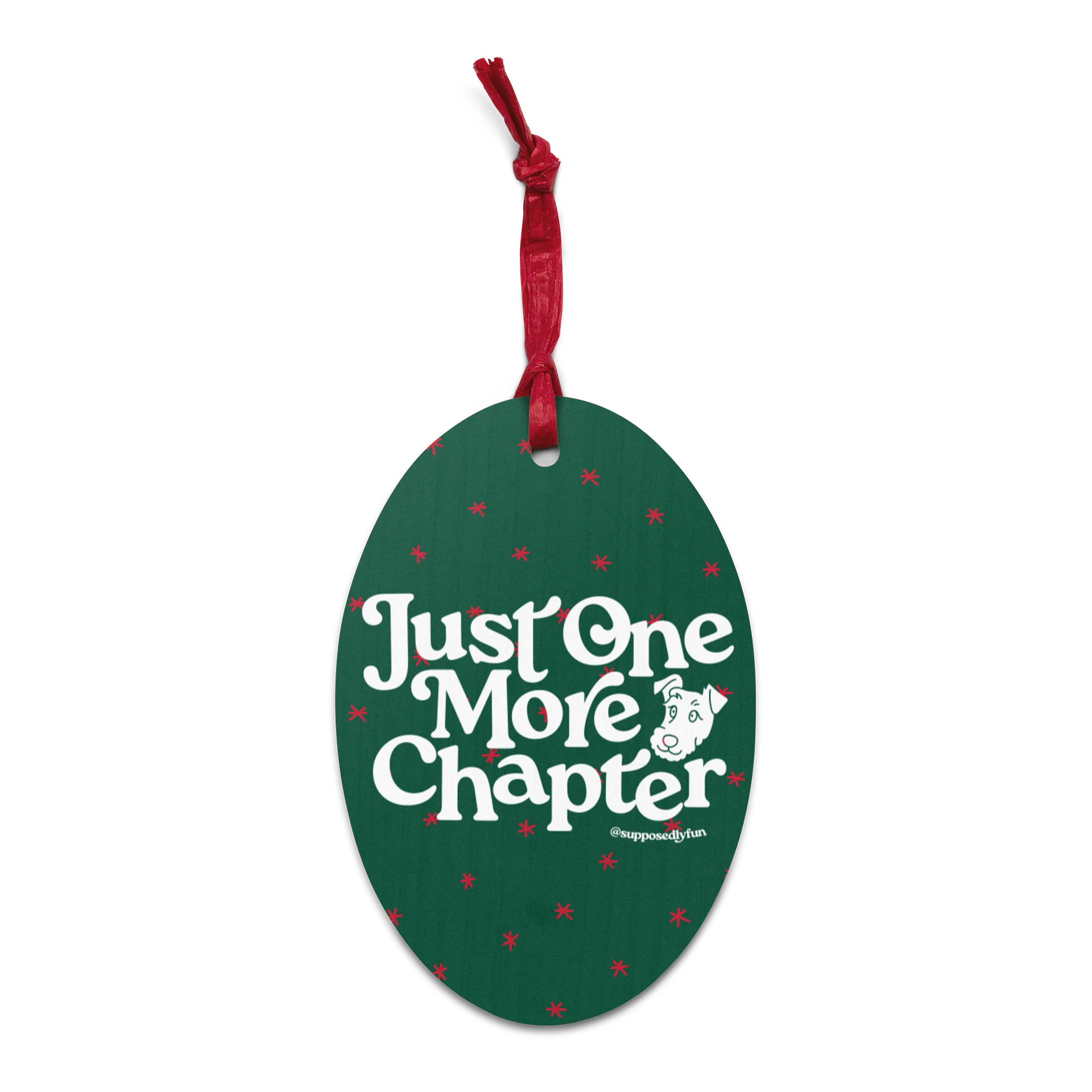 Just One More Chapter Ornament product image (3)