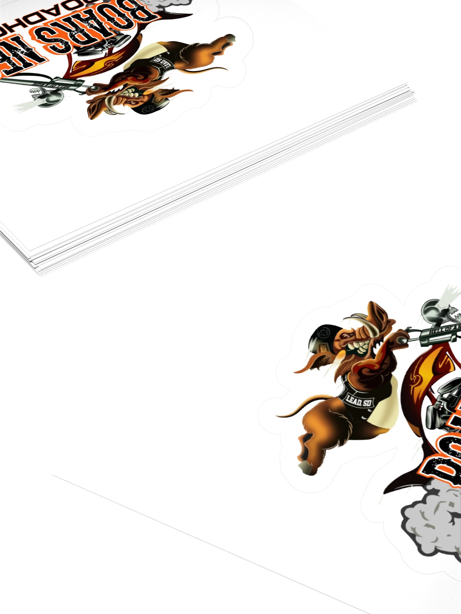 Roadhog Rumble Kiss Cut Stickers product image (11)