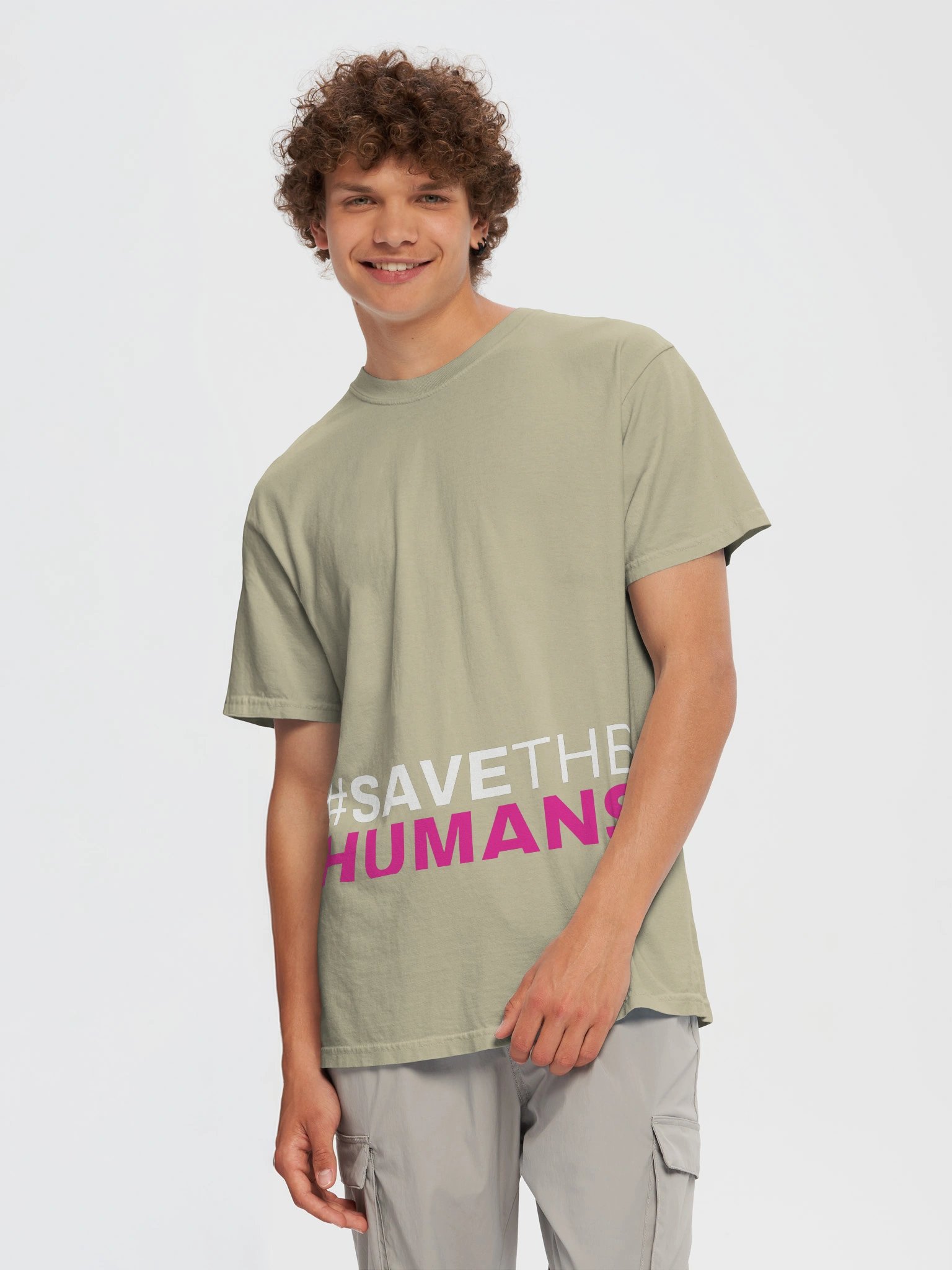 Save the Humans Statement T-Shirt product image (1)