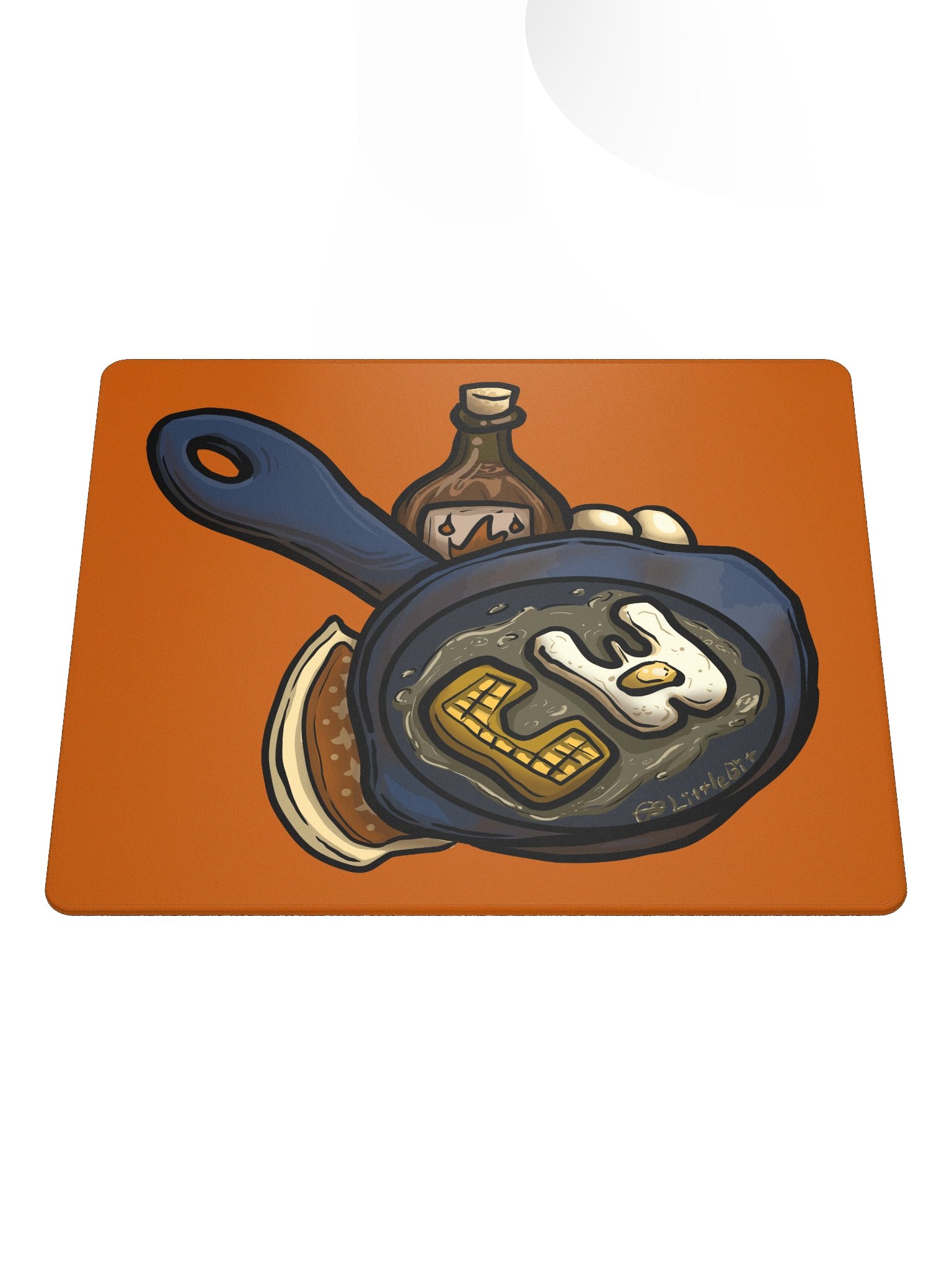 CraftWorks Frying Pan Logo Mouse Pad product image (1)