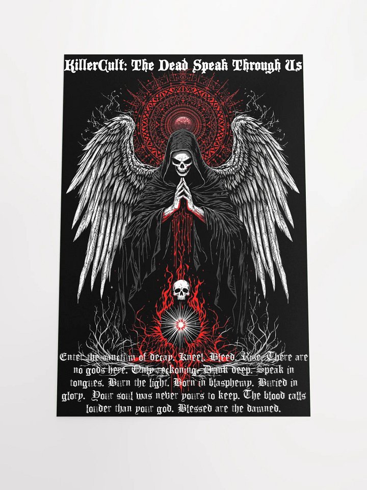 KILLERCULT - The Dead Speak Through Us (Poster) product image (1)