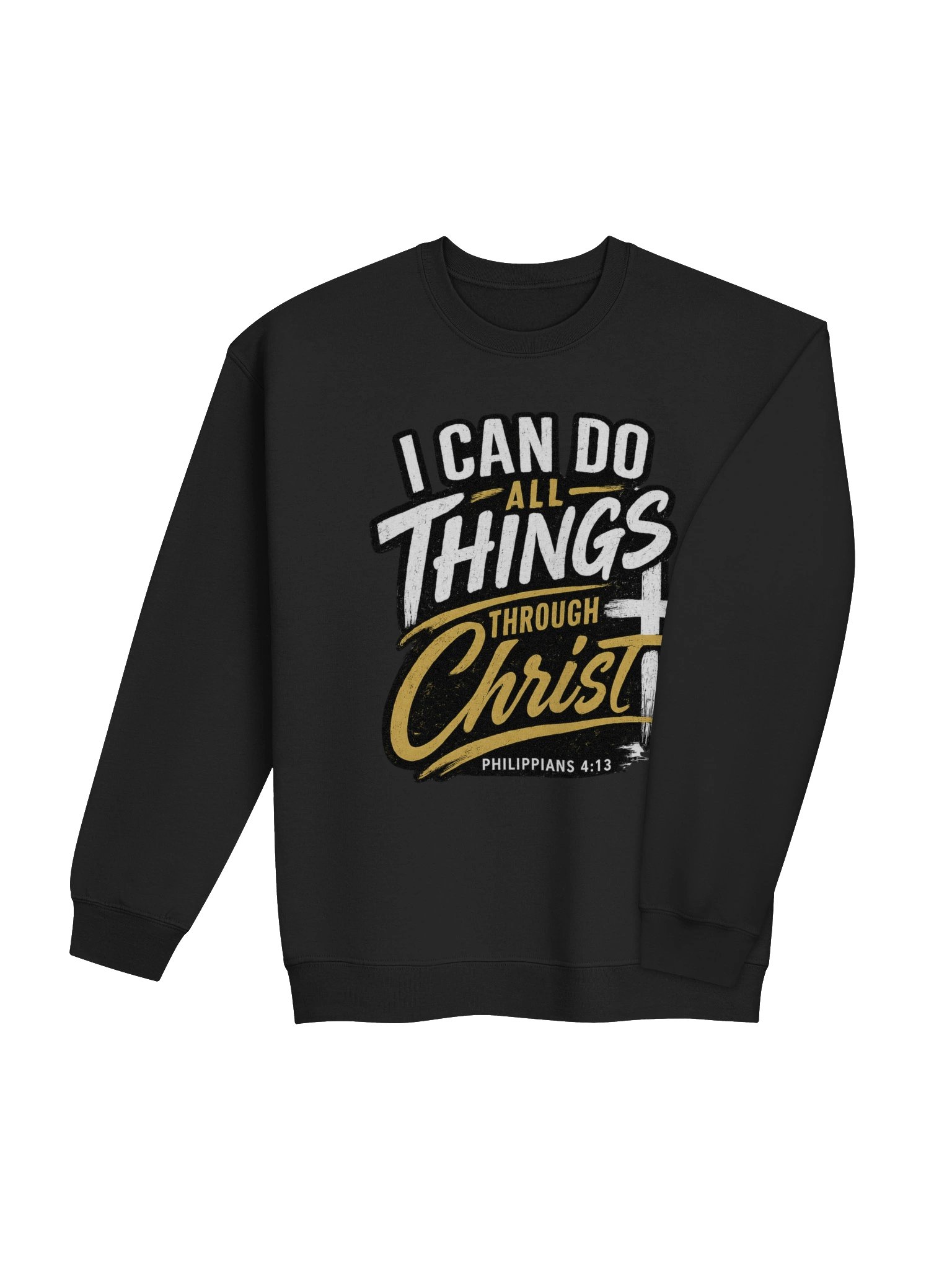 I Can Do All Things Through Christ Sweatshirt | Philippians 4:13 | Kingdom Life Co. product image (5)