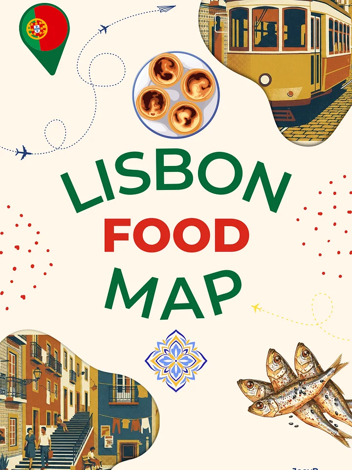 Lisbon Food Map product image (1)