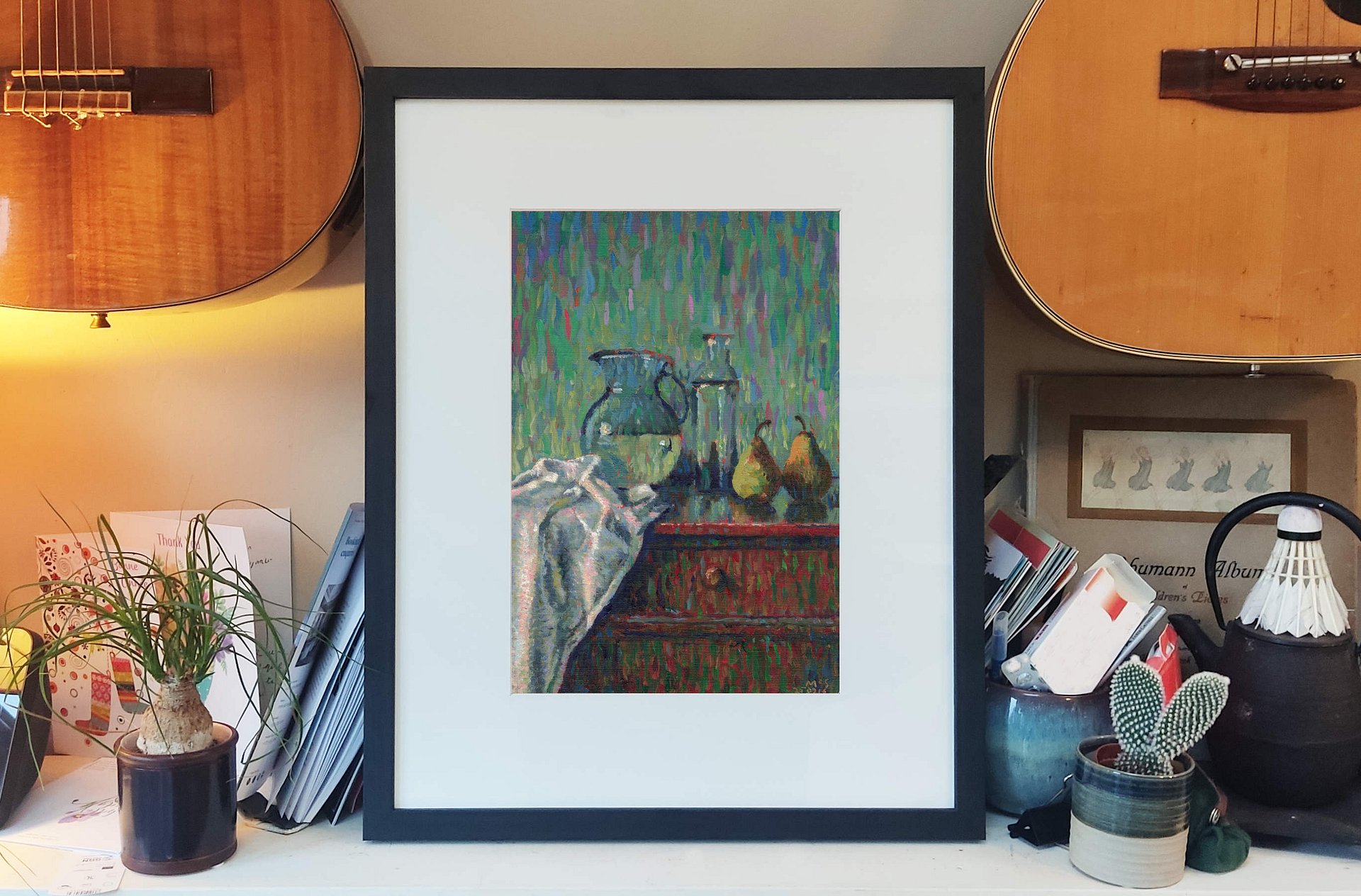 250916 Still Life with Pears Original Oils Study product image (2)