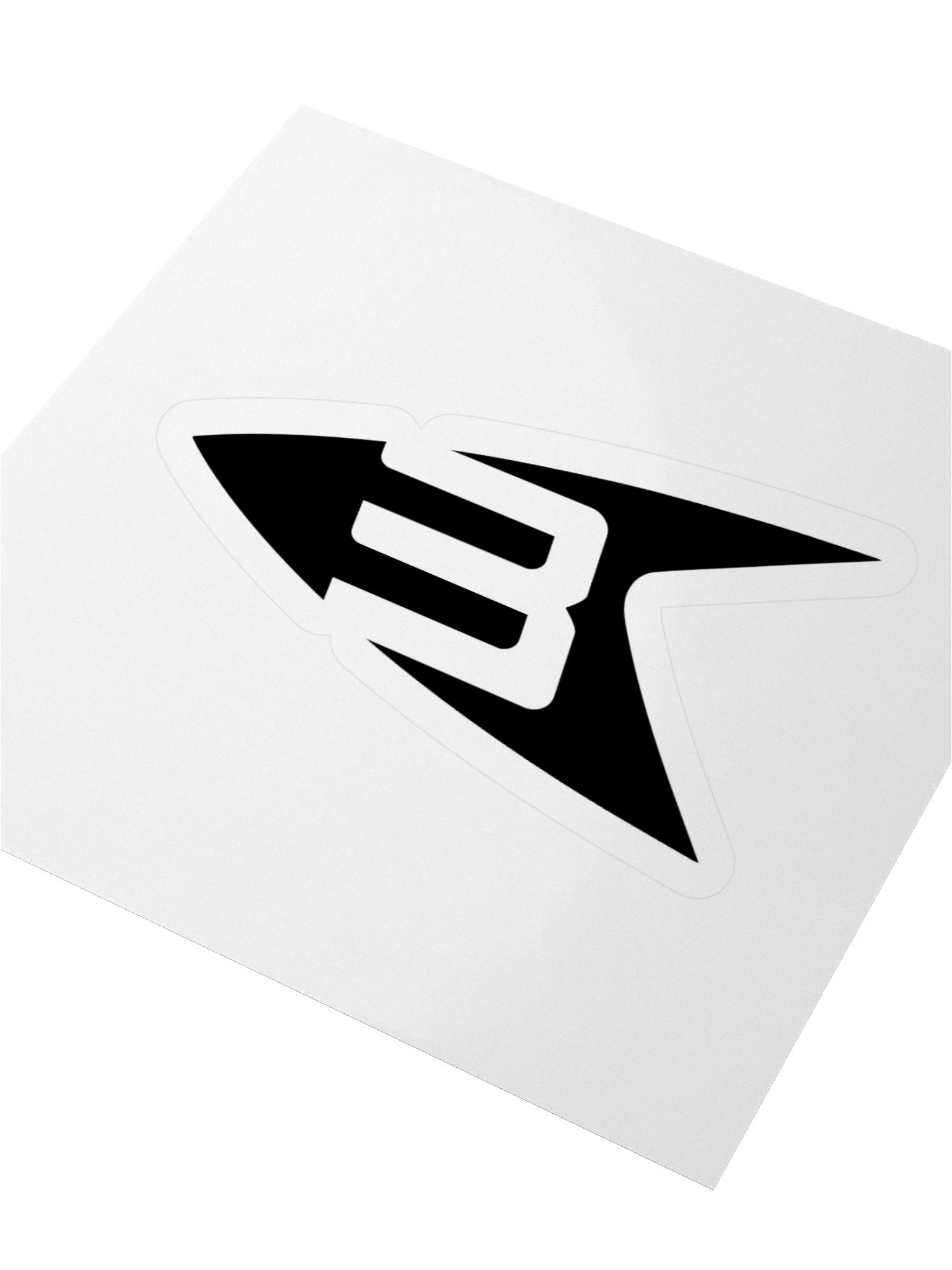 B&W Delta Sticker product image (9)