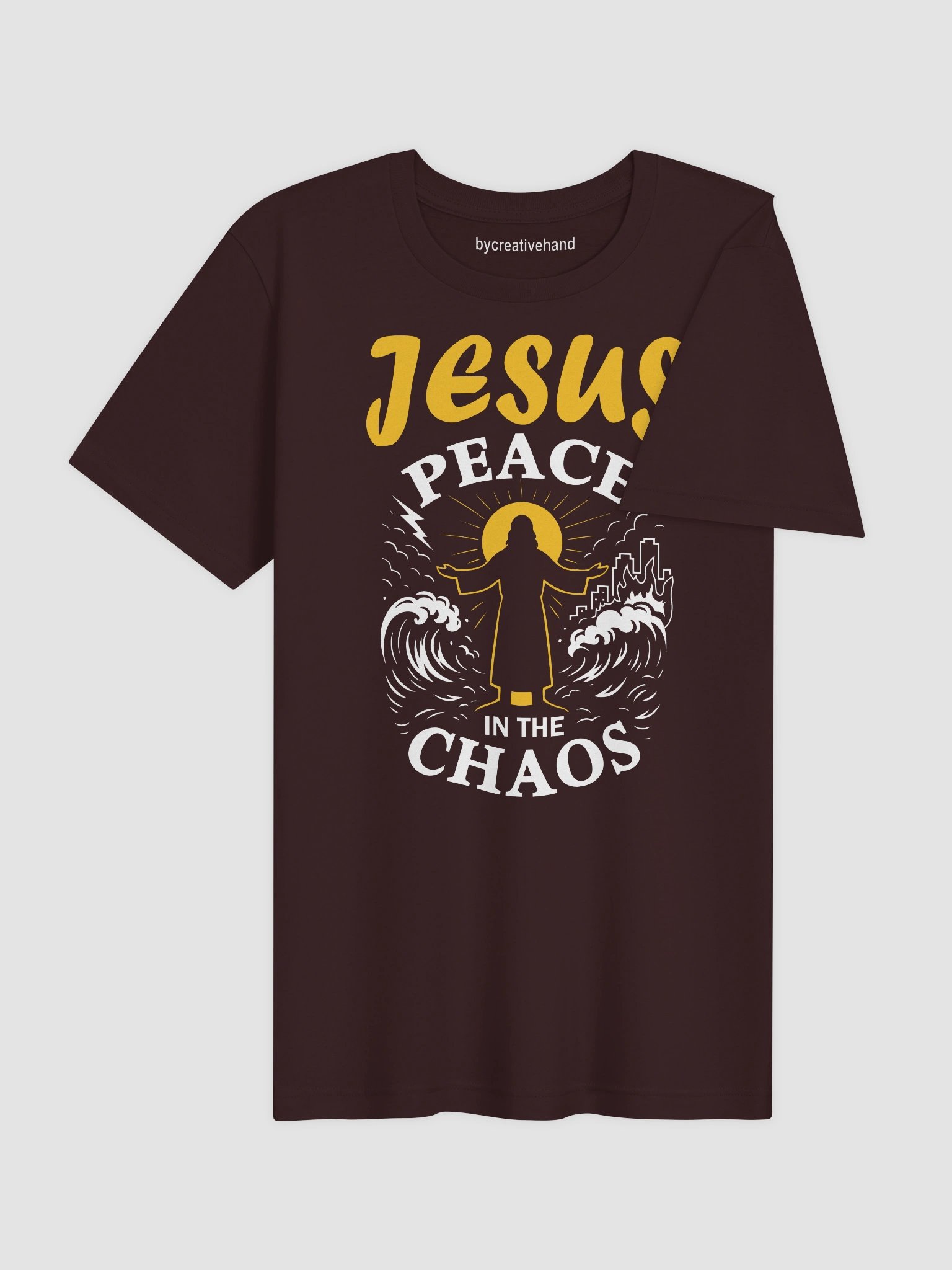 Jesus Peace in the Chaos T-Shirt product image (4)
