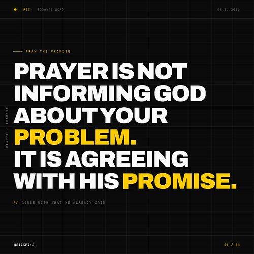 Jacob Opened His Prayer With What God Said.

Now we get to the heart of it. Jacob had every reason to open that prayer with p...