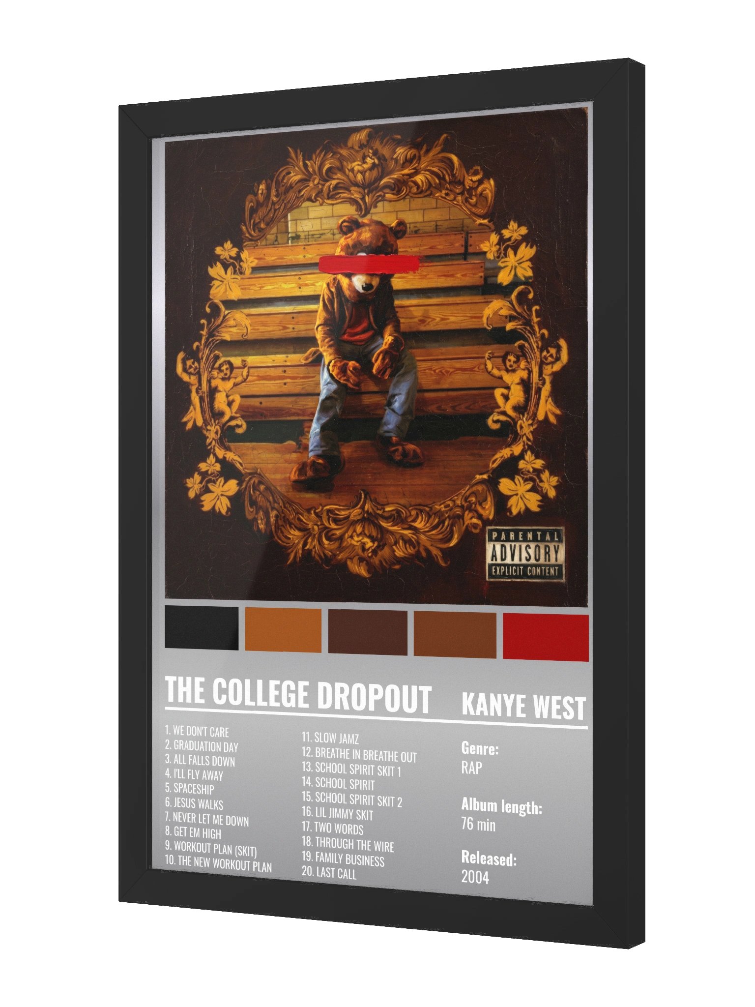 THE COLLEGE DROPOUT "PLATINUM" product image (3)