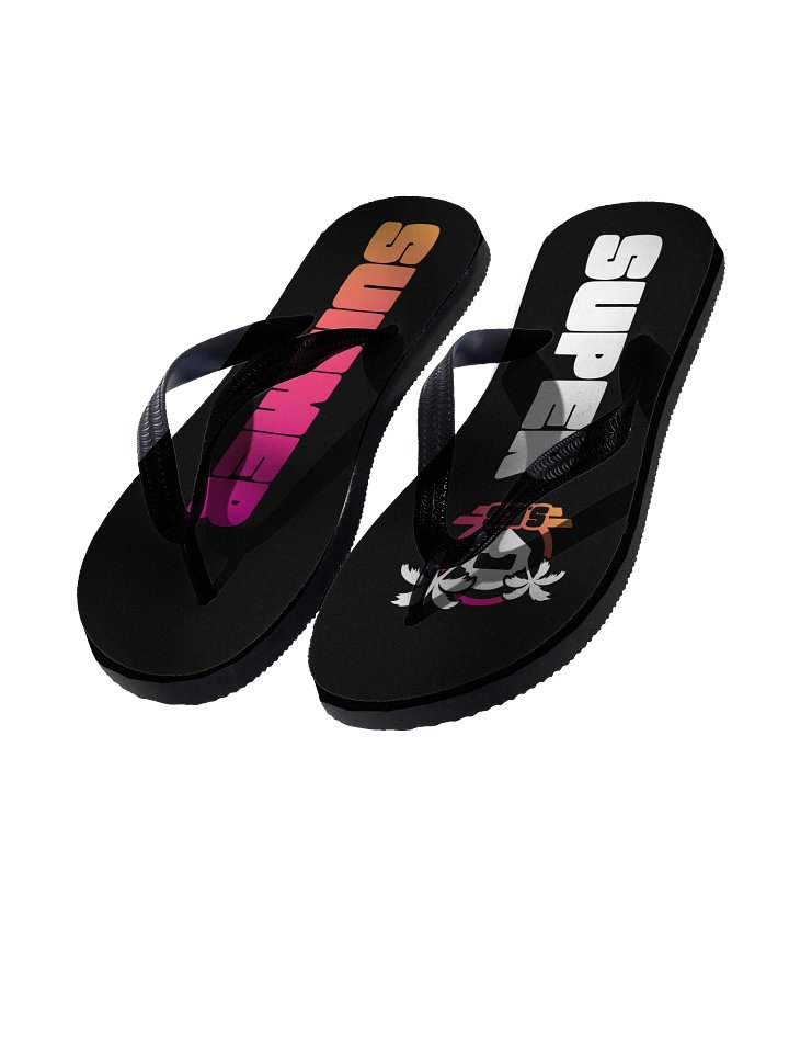 S.E.S Super Summer 26 - Gradient Logo Flip Flops product image (1)