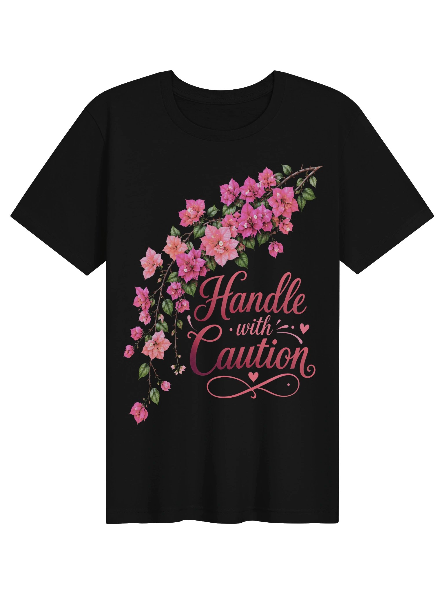 Handle with Caution Floral Tee product image (8)