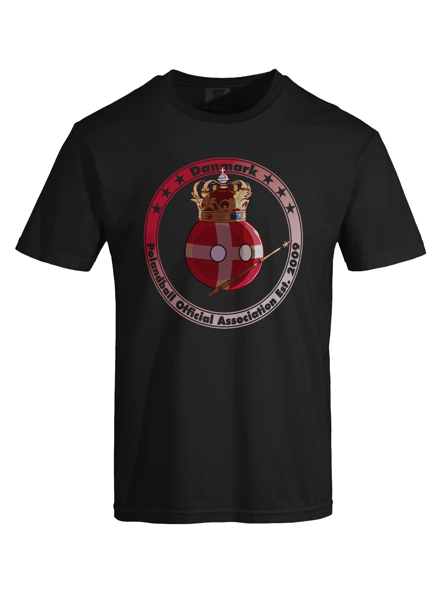 Polandball Official Association T-shirt - Denmark product image (1)
