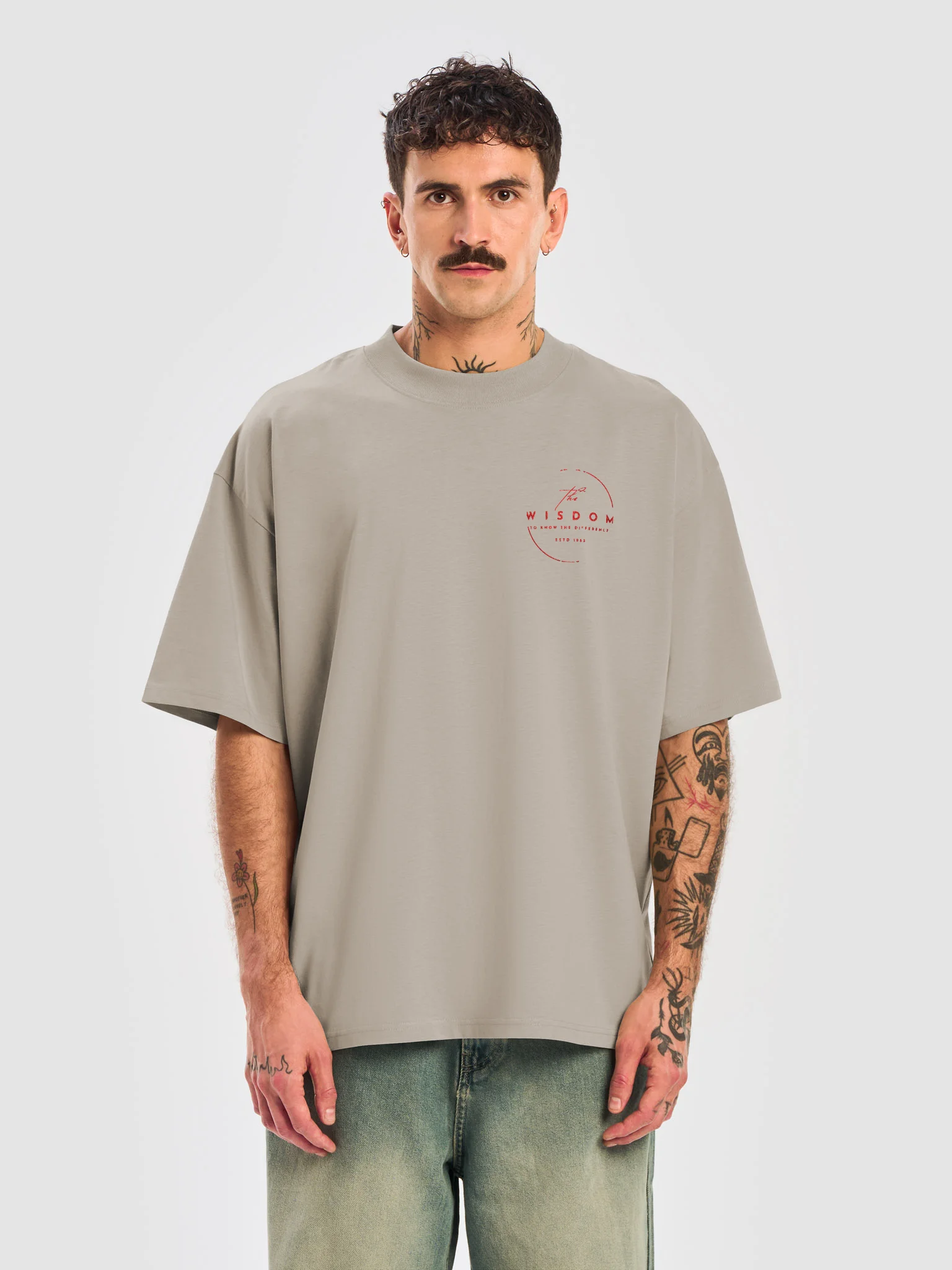 The Wisdom Est. 1953 Oversized Tee product image (1)