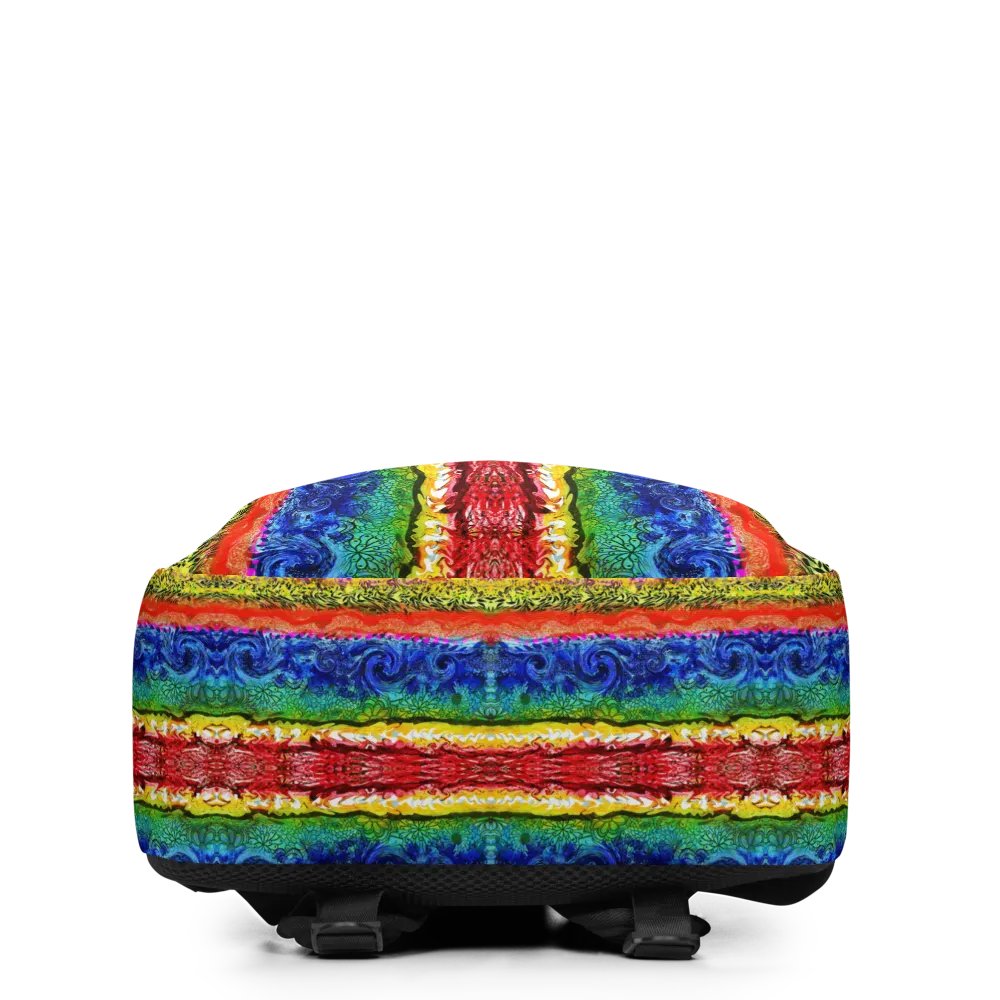 Boho colorful Stripes Backpack product image (8)