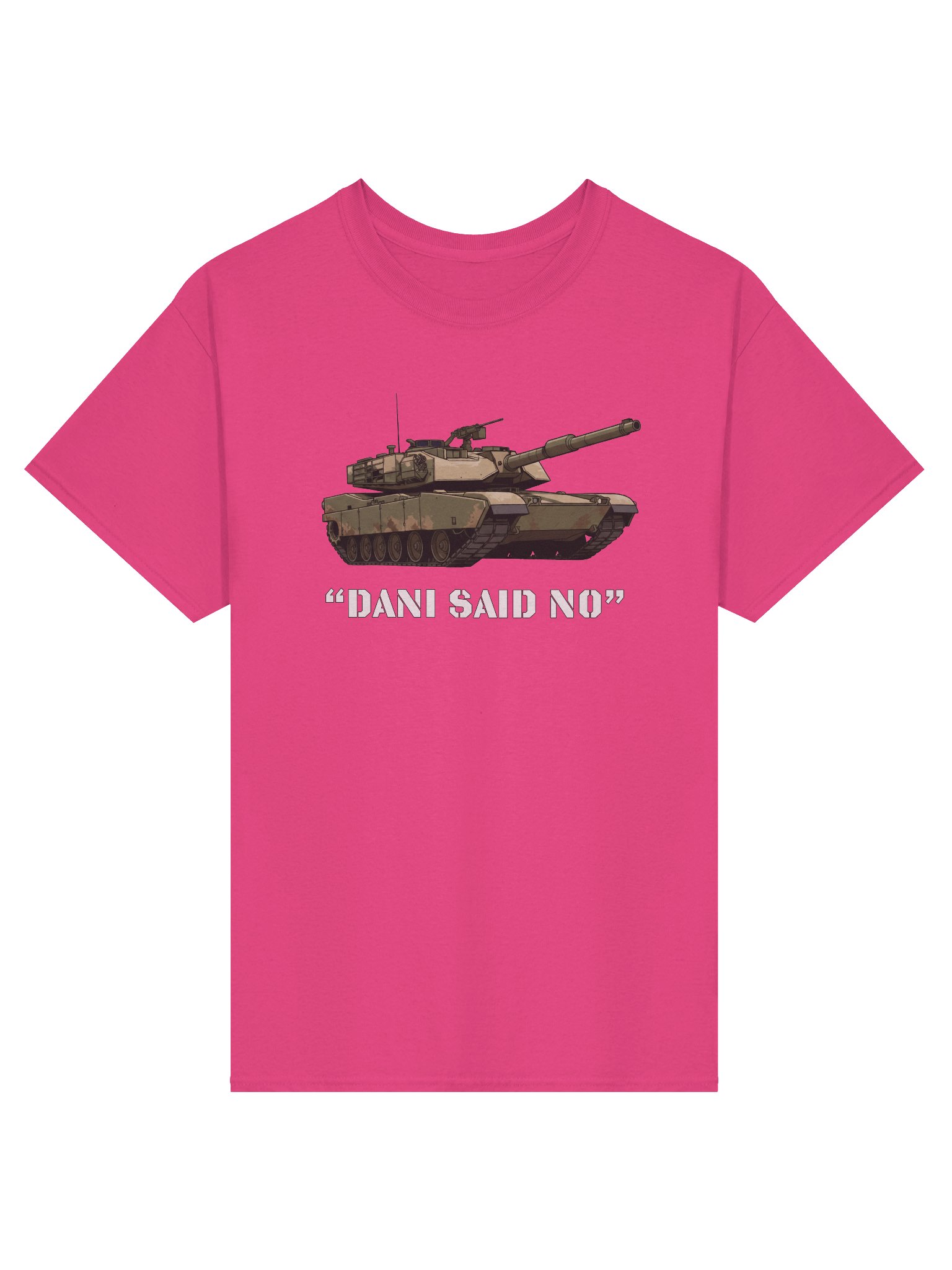 DANI SAID NO Camo Tank Make a bold statement with our Gildan heavyweight Tee product image (1)