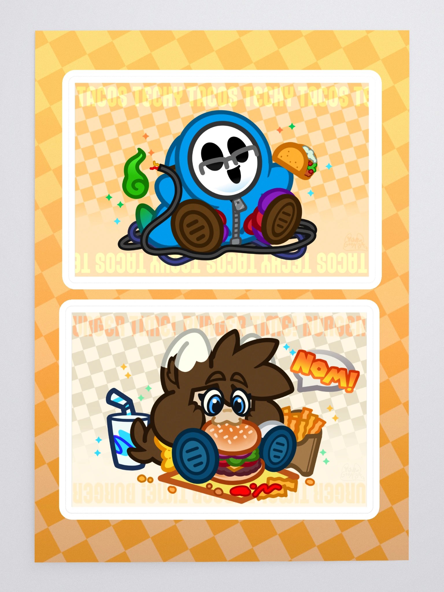 Snack Attack Sticker Sheet product image (3)