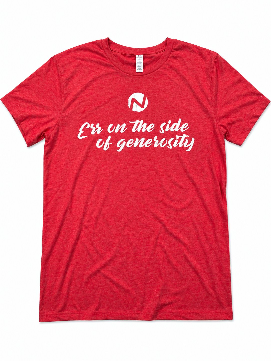 NextAfter - Err on the Side of Generosity T-Shirt product image (1)