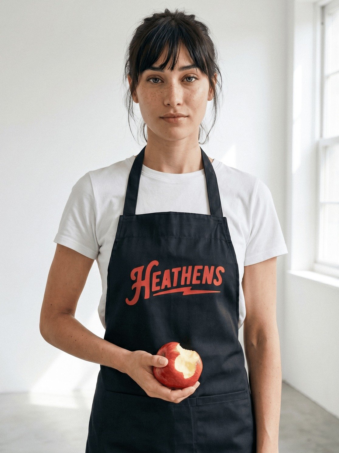 Heathens Scarlet Logo Organic Cotton Apron product image (1)