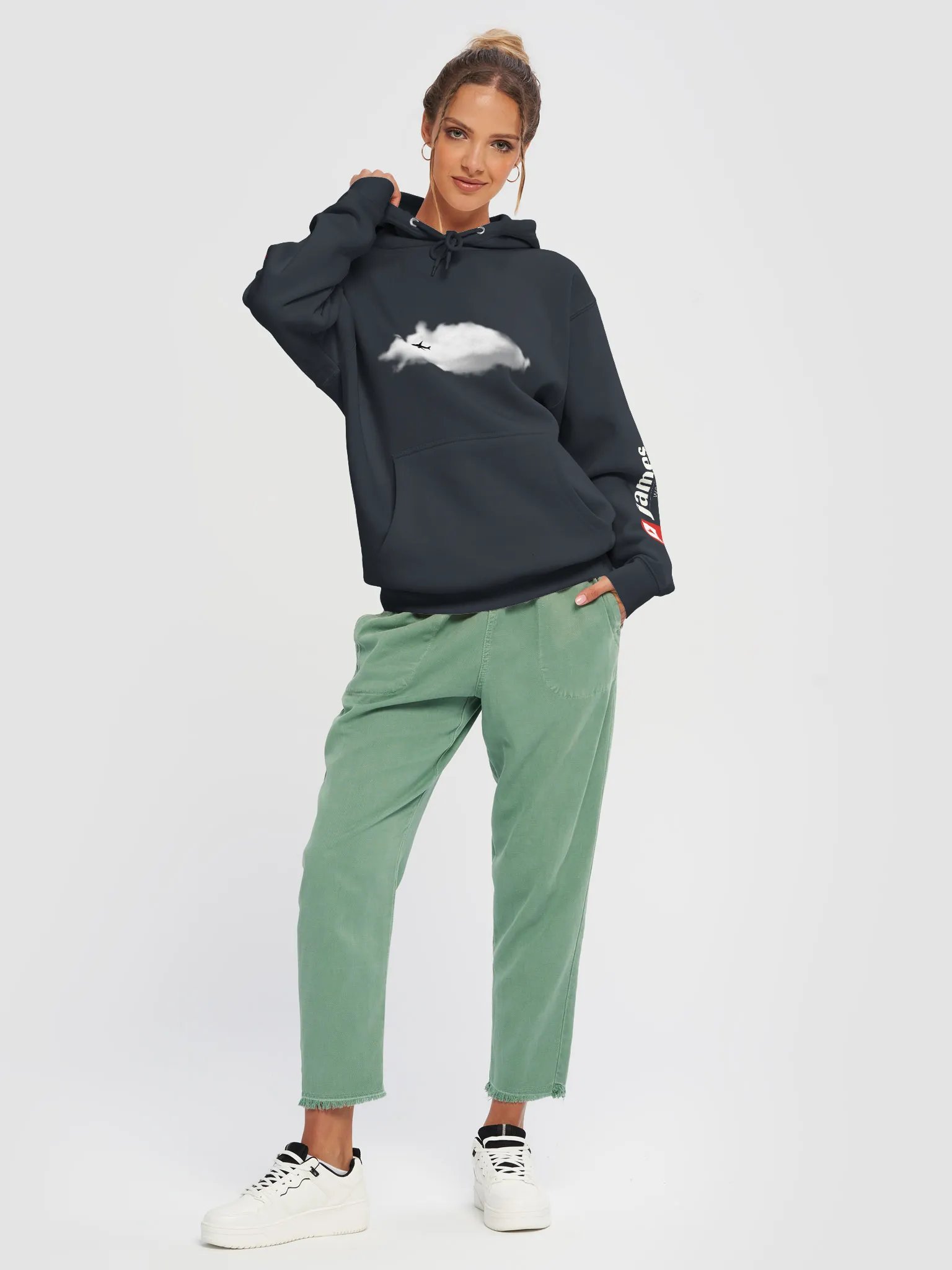 Ultra-Luxury Pullover Hoodie - Cloud Design product image (11)