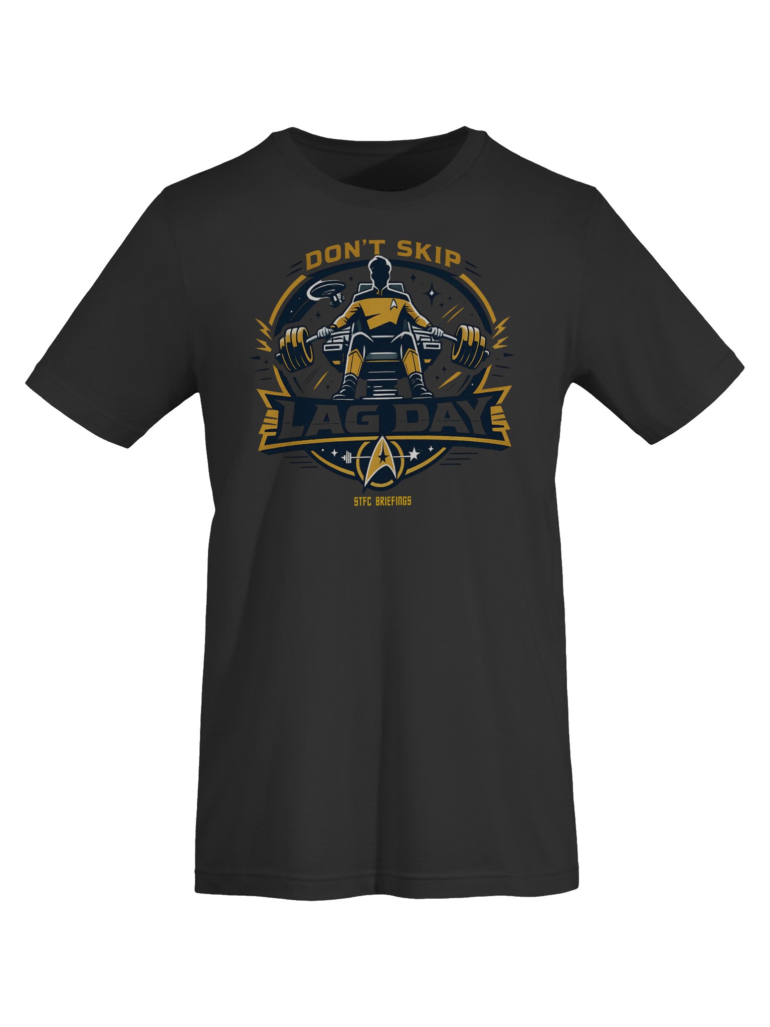 STFC Briefings Comedy Collection T-Shirt Don't Skip Lag Day product image (39)