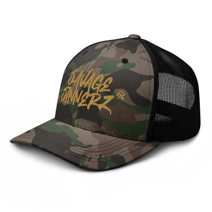 SavageSinnerz Camo Hat product image (2)