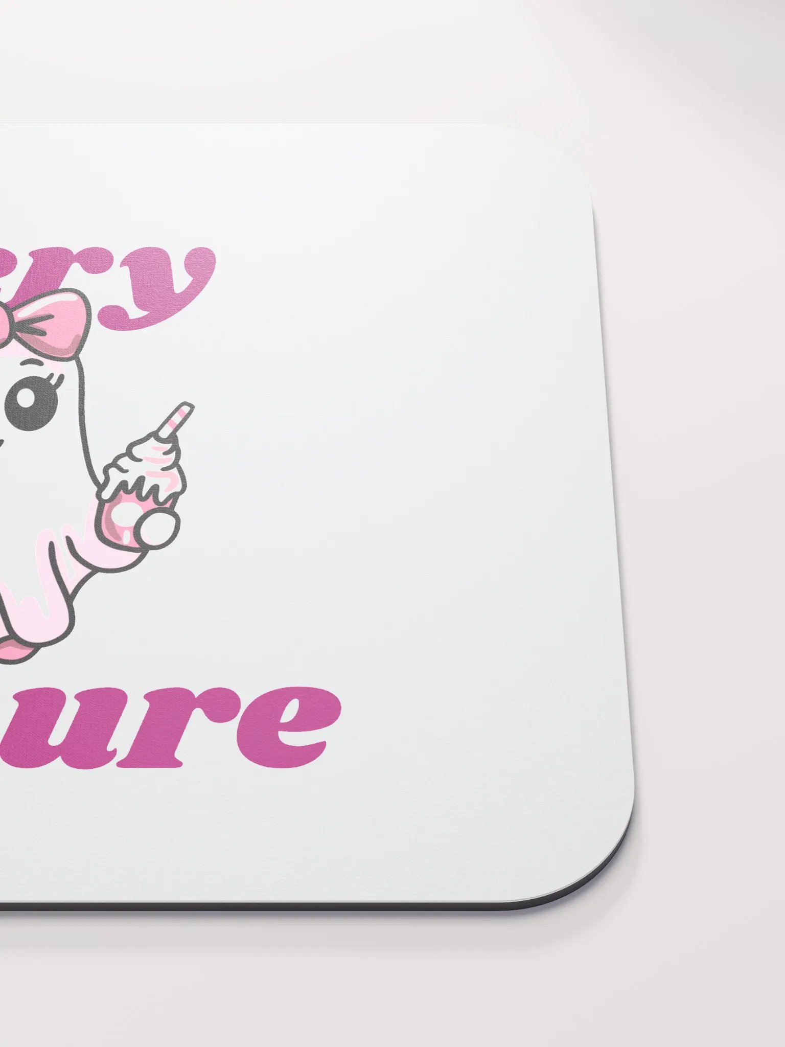 Very Demure Cute Ghost Classic Mouse Pad product image (3)