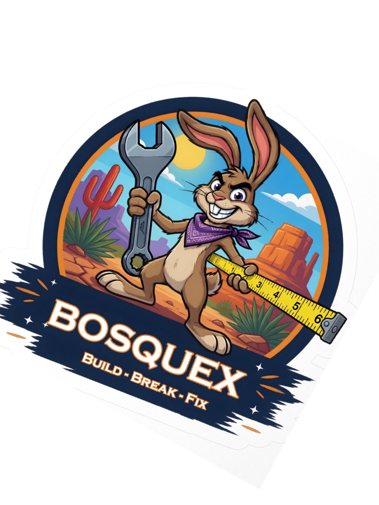 Bosquex - Logo Sticker product image (4)