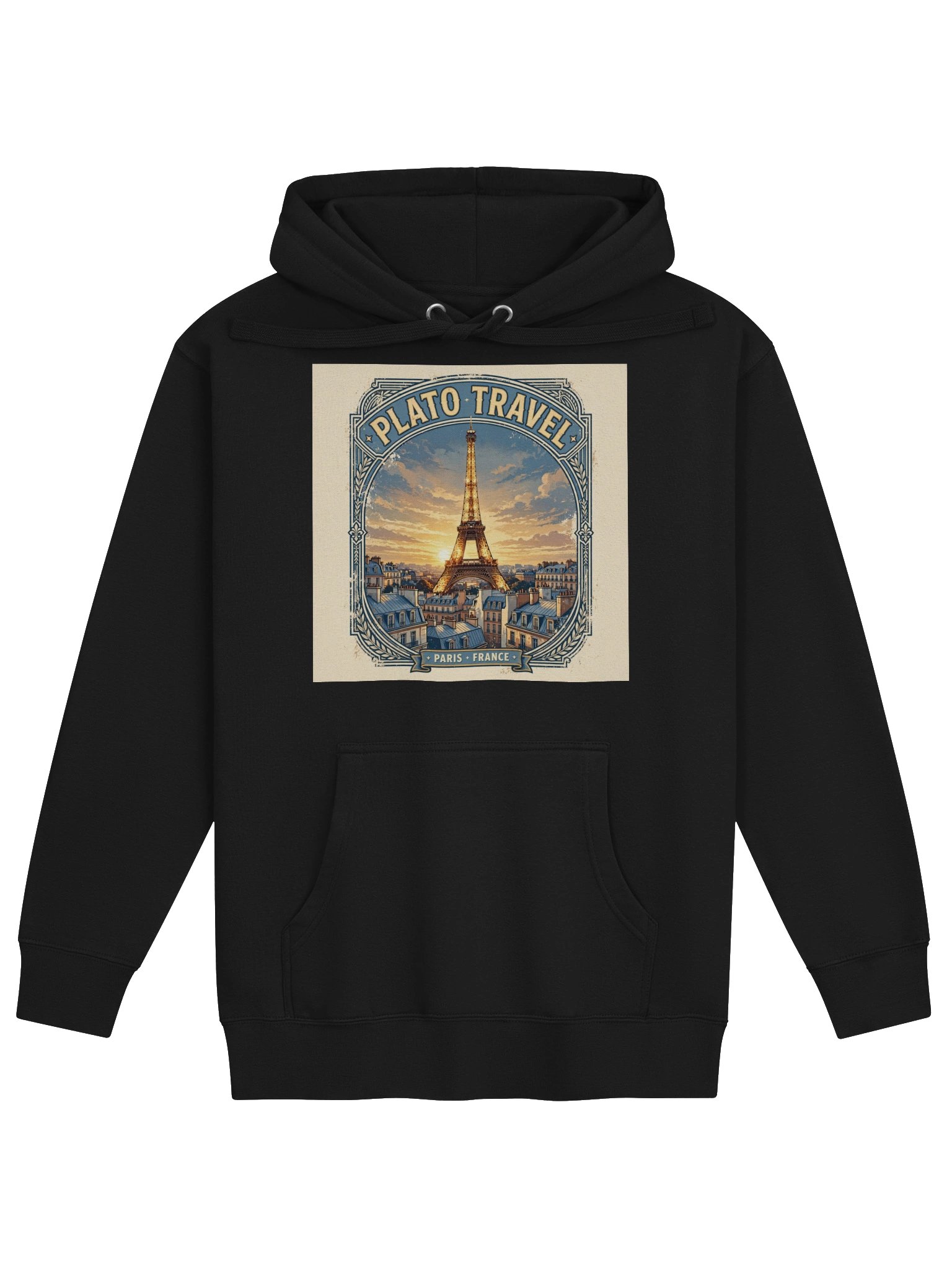 Paris Poster Hoodie product image (1)