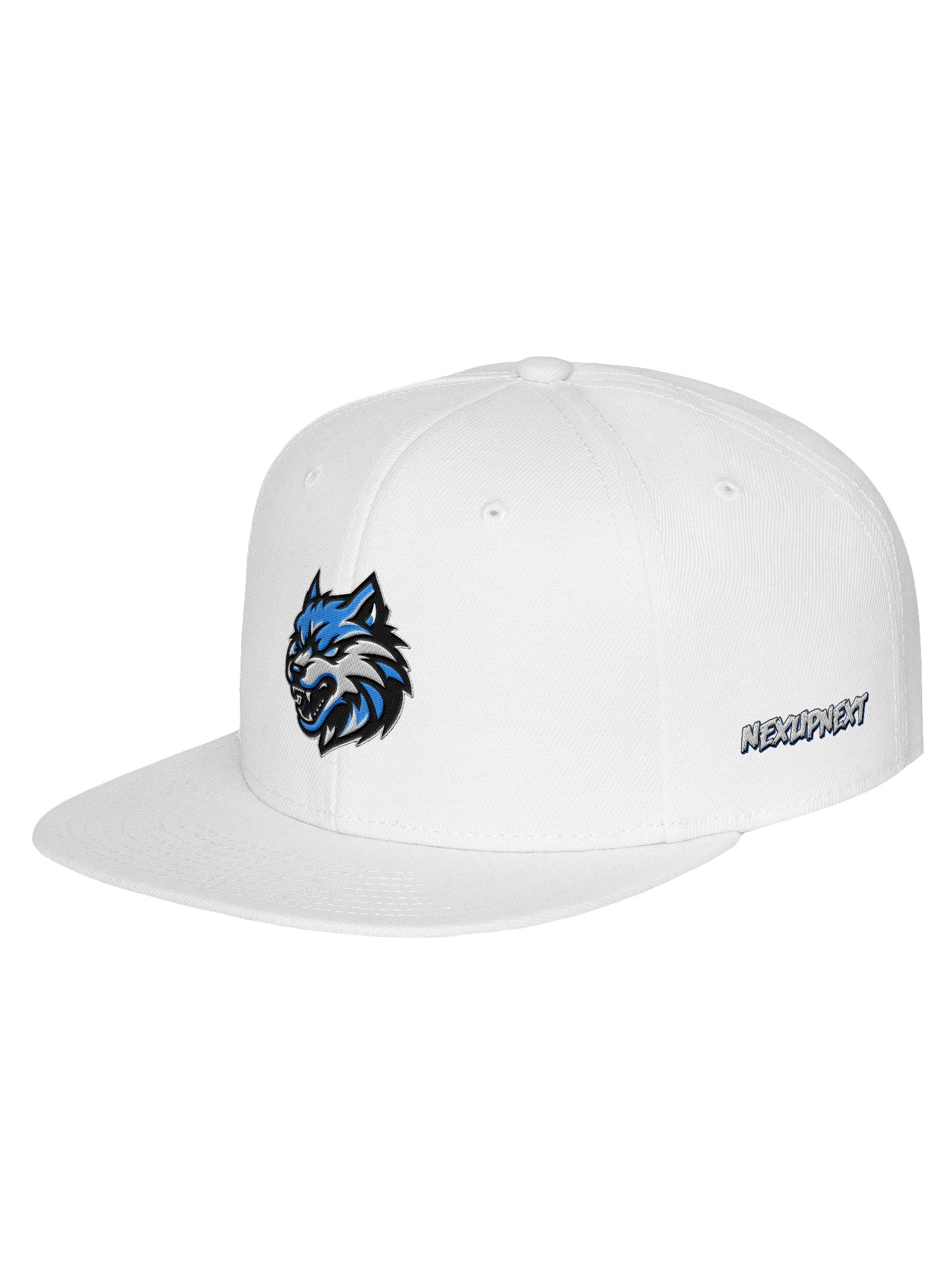Wolf Pack Hat | White & Blue product image (2)