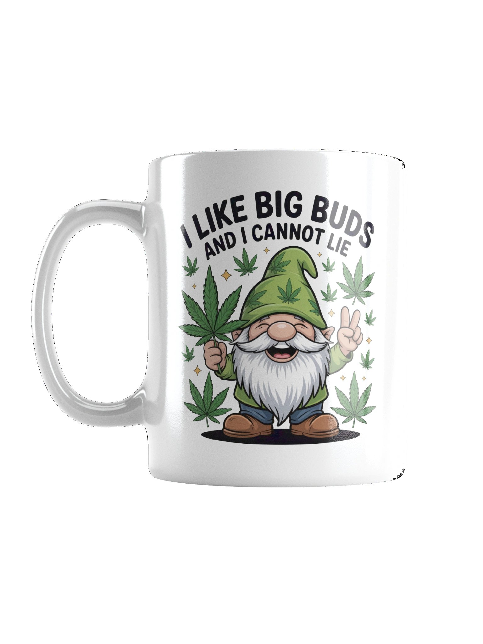 Gnome-Approved Cannabis Mug product image (1)