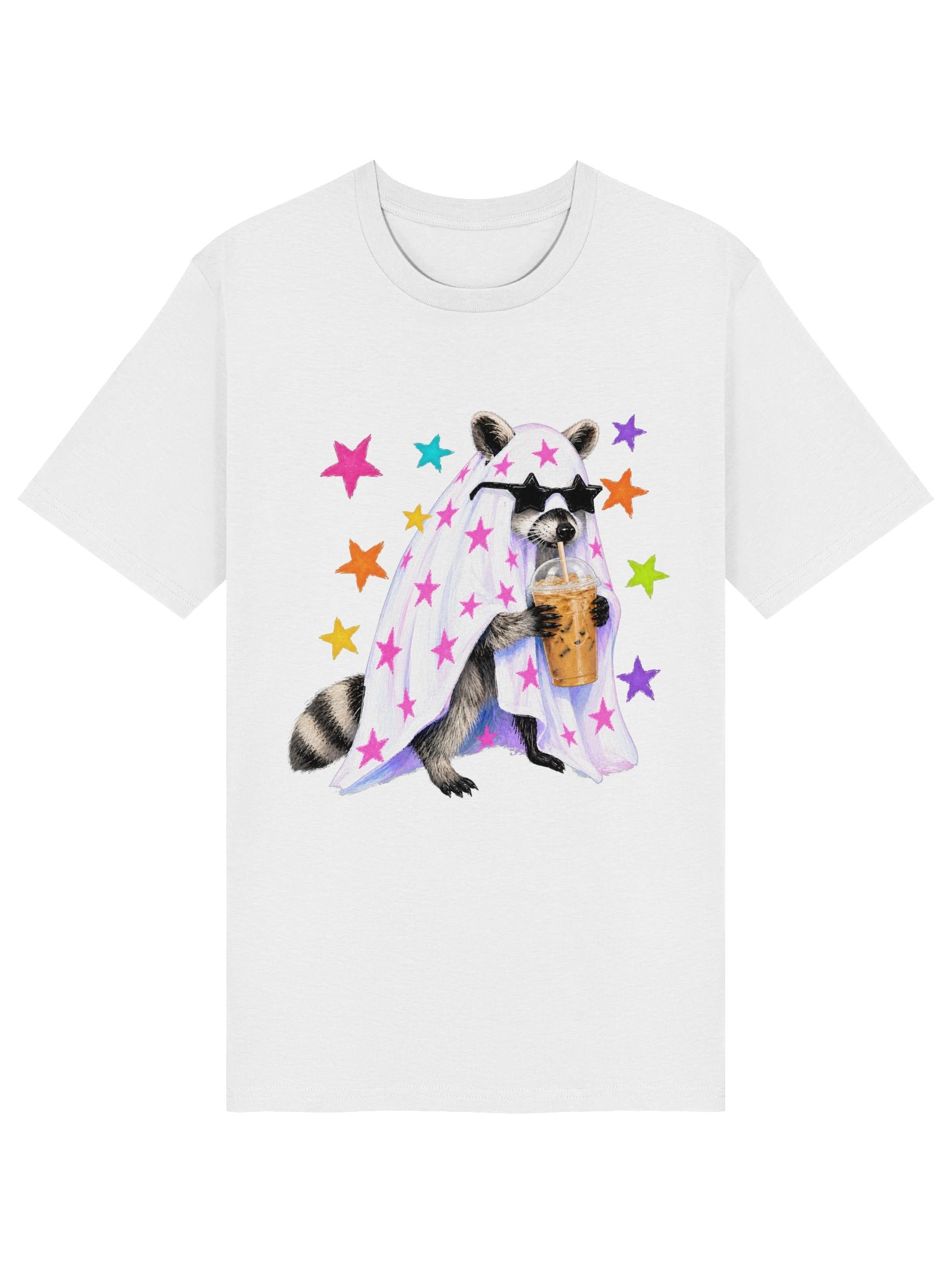Starry Raccoon Chill Tee product image (1)